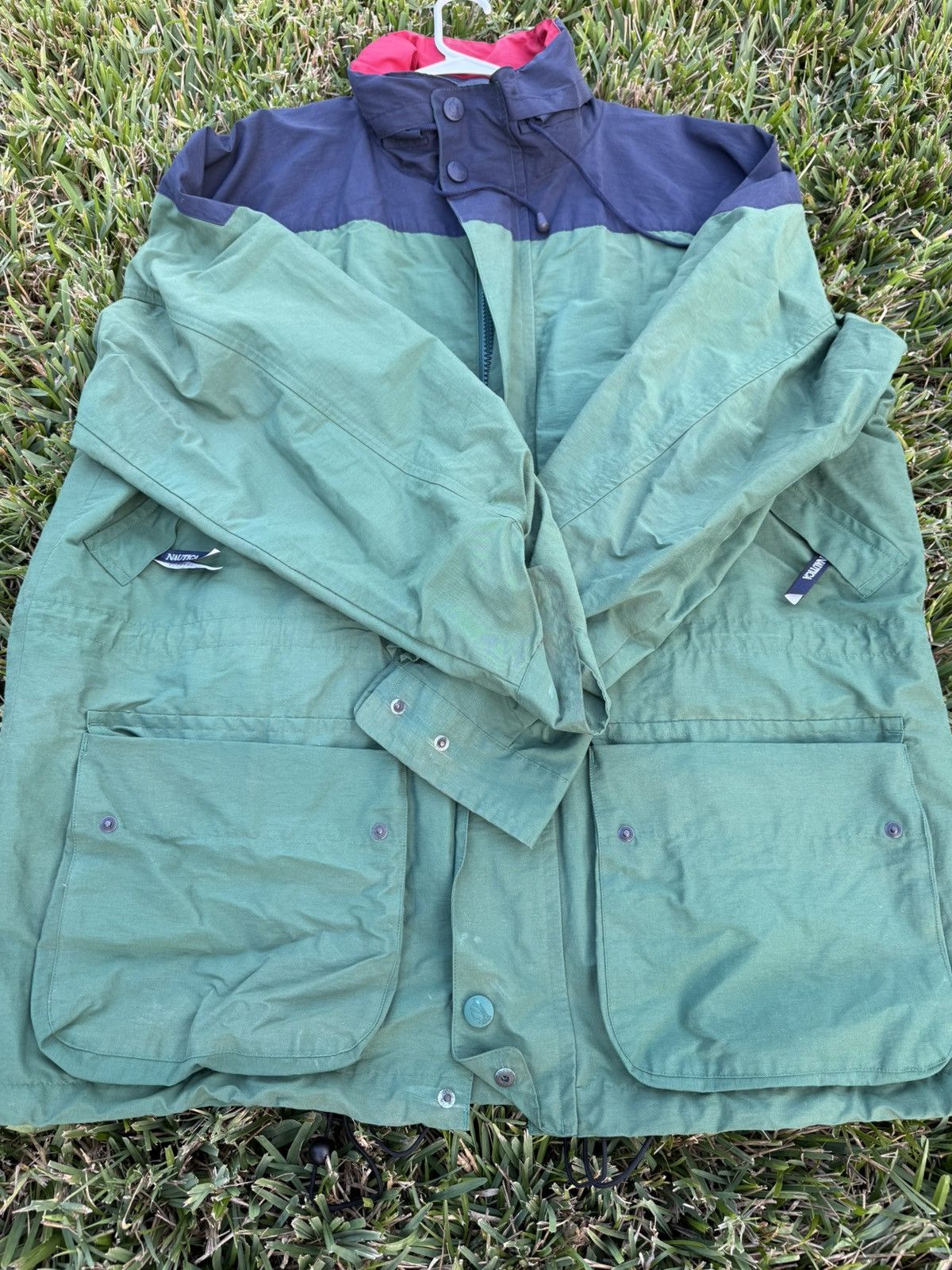 Nautica Vintage Lil Yachty Style Nautica Coat Size US XL / EU 56 / 4 - 1 Thumbnail