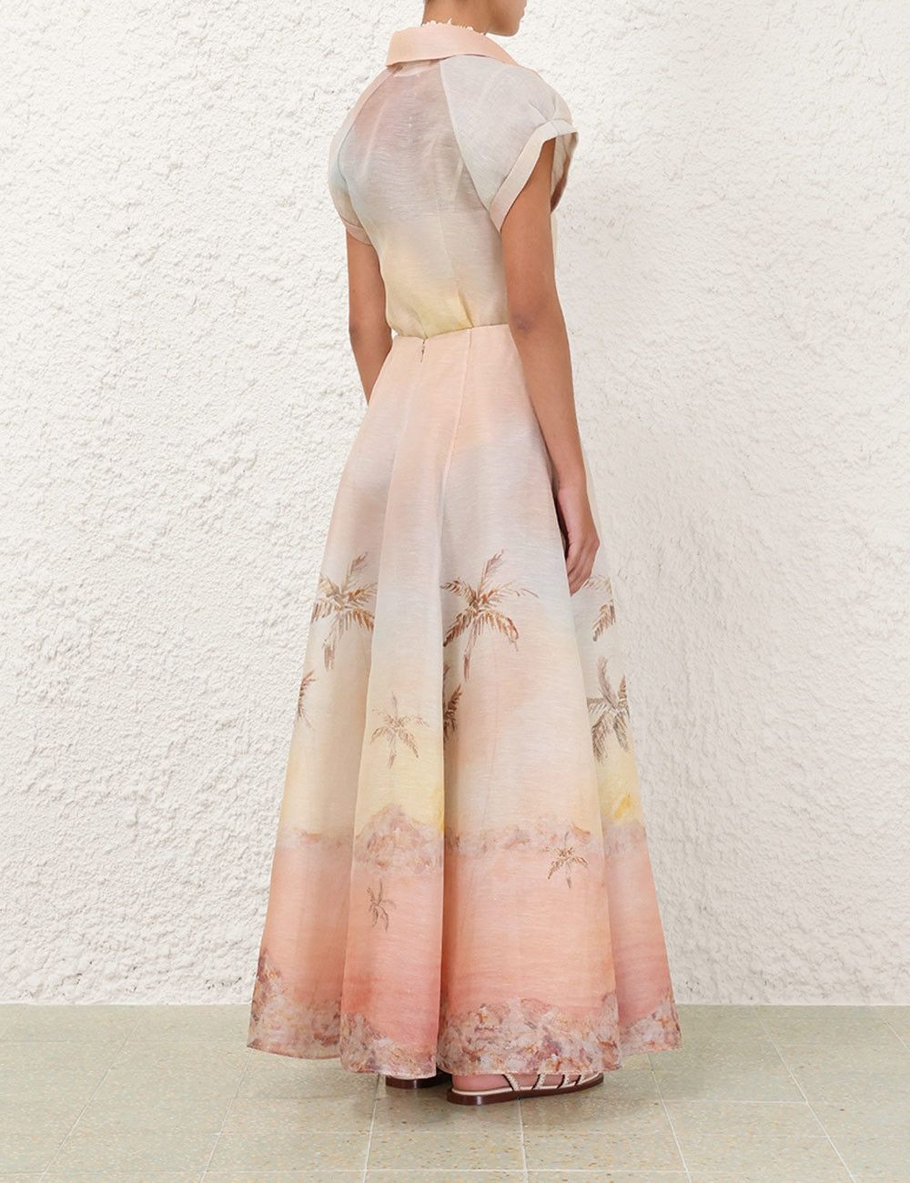 Zimmermann oc11z0226 Illuminate Maxi Skirt In Multicolor Size 27" / US 4 / IT 40 - 4 Thumbnail