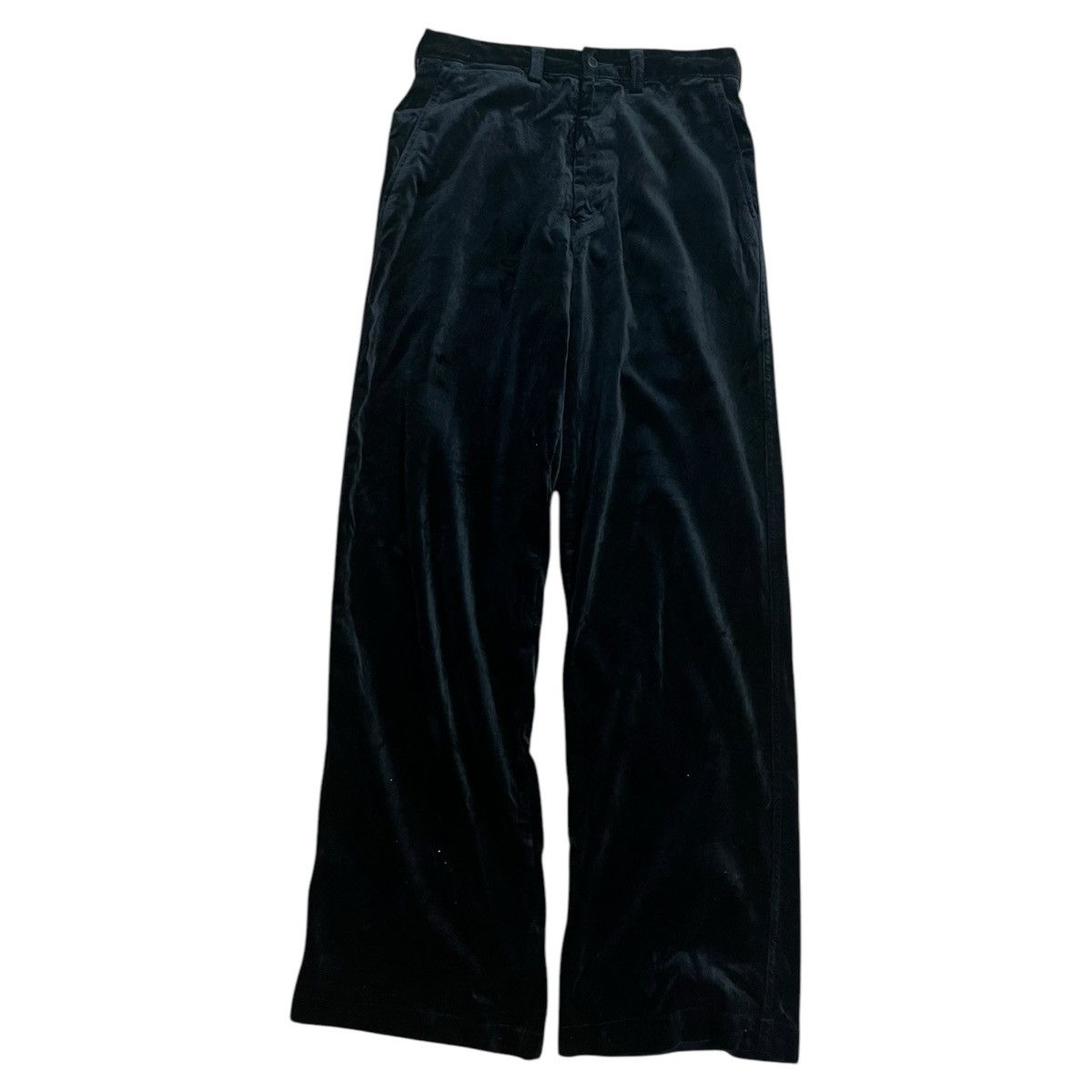 Japanese Brand × Johnbull John Bull Black Velvet Rayon Cotton Pants size 28 x 30 inche Size US 28 / EU 44 - 1 Thumbnail