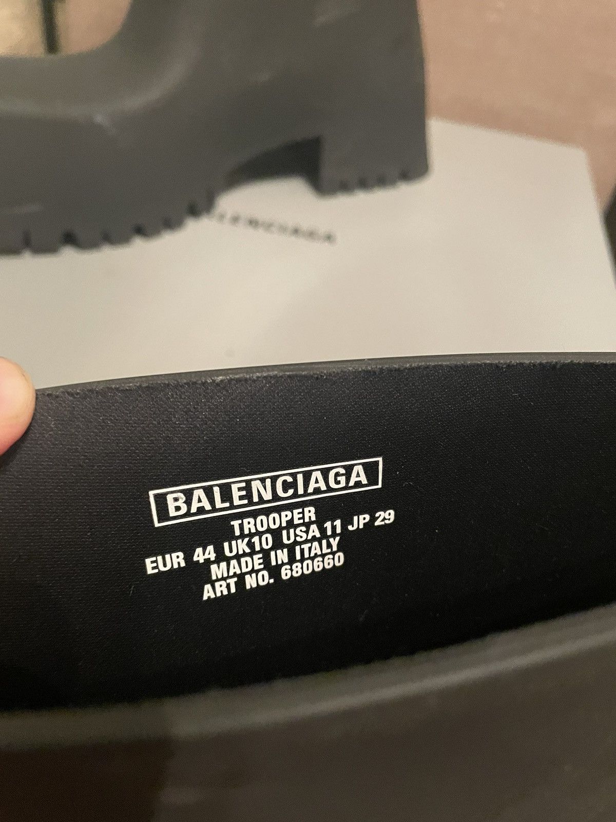 Balenciaga Balenciaga Trooper Boots Size 11 Size US 11 / EU 44 - 3 Thumbnail