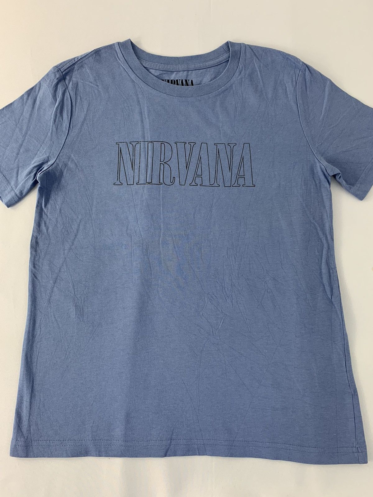 Nirvana Nirvana Kurt Cobain Grunge Rock Band Spell Out Printed Tee Size US S / EU 44-46 / 1 - 3 Thumbnail