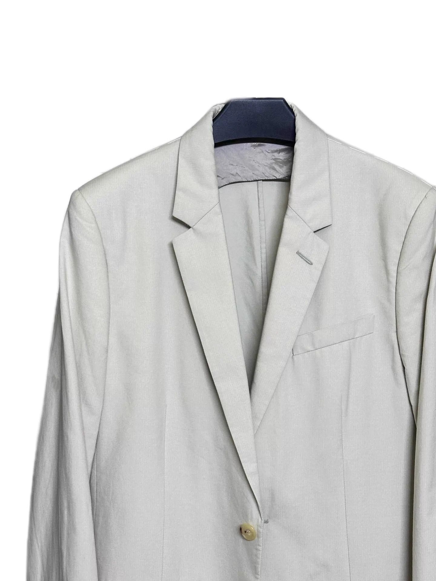 Maison Margiela Maison Margiela cream jacket 2014ss 48 12% Setasilk Silk Size US M / EU 48-50 / 2 - 3 Thumbnail