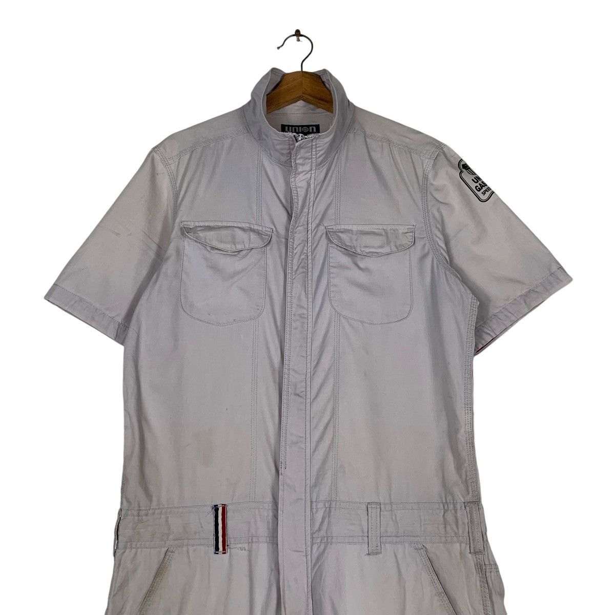 Japanese Brand Vintage Union 76 Heavy Duty Motor Oil Coverall Size US 36 / EU 52 - 3 Thumbnail