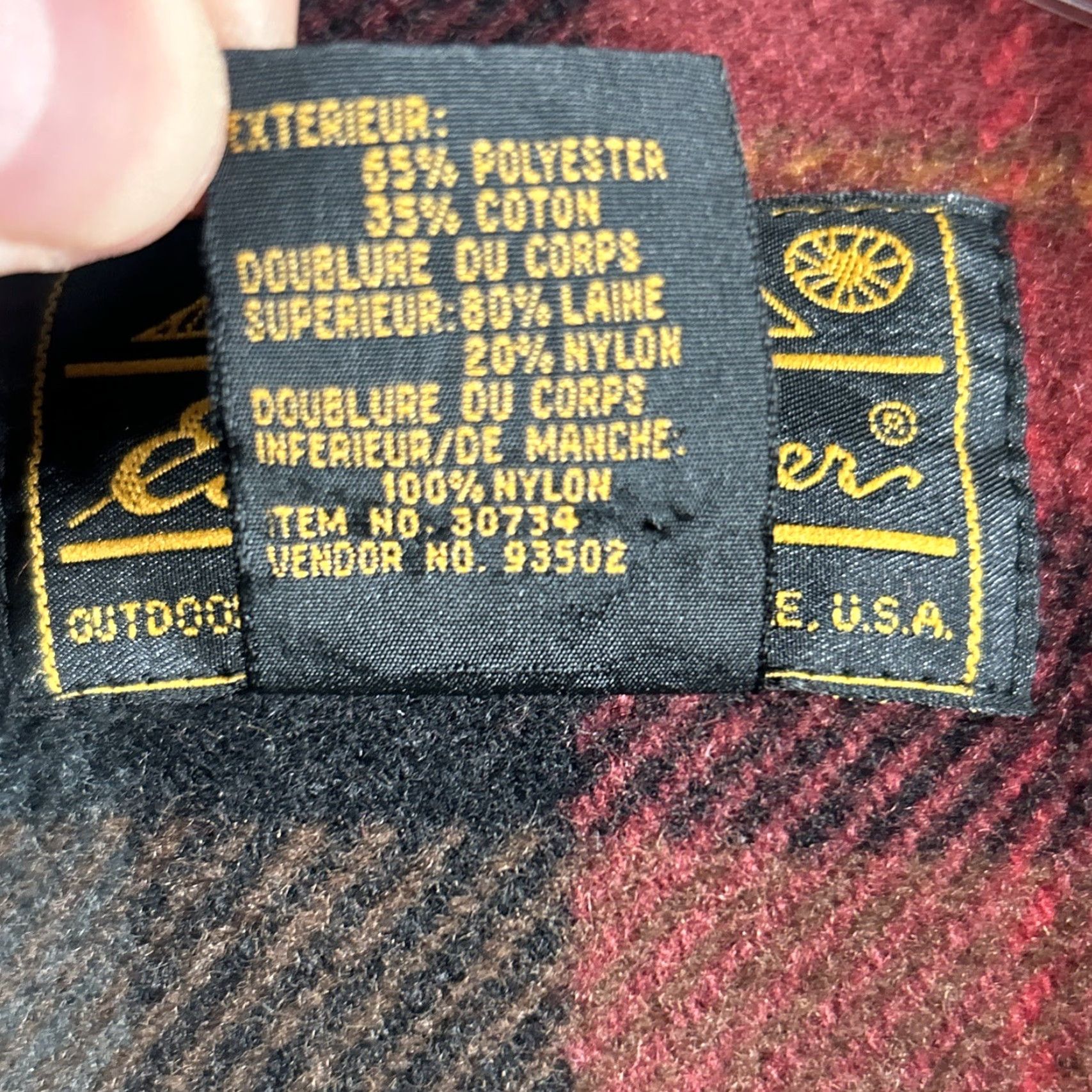 Eddie Bauer VTG Eddie Bauer Mountain Parka Mens Wool Lined Forest Green XL Parka Jacket Casual Workwear Outdoor 80s 90s Mens Size US XL / EU 56 / 4 - 7 Thumbnail