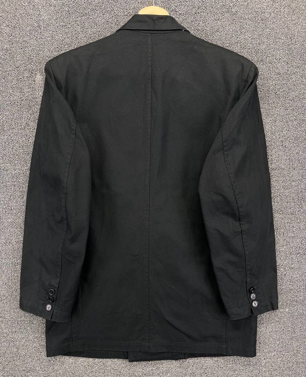 Yohji Yamamoto Vintage 90s Yohji Yamamoto Rare Double Breasted Coat Jacket Size US M / EU 48-50 / 2 - 8 Thumbnail