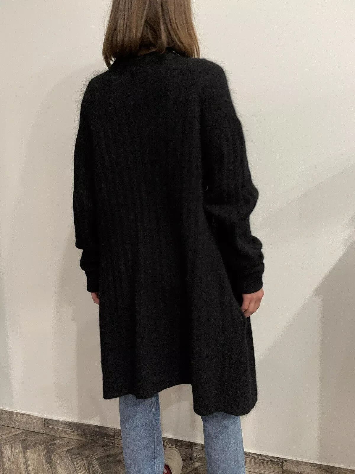 Acne Studios Acne Studios Raya Short Rib Mohair Wool Cardigan Womens Size XS / US 0-2 / IT 36-38 - 3 Thumbnail