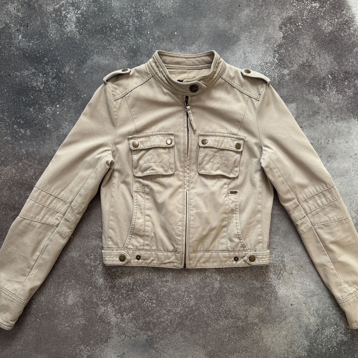 Hysteric Glamour Avant Garde Vintage Y2K Utility Cropped Jacket Size M / US 6-8 / IT 42-44 - 2 Thumbnail