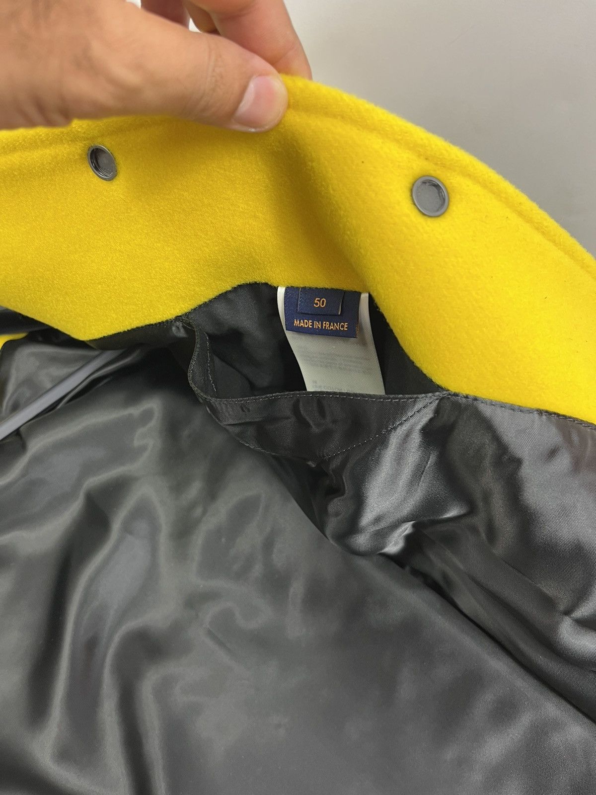 Louis Vuitton Leather Sleeves Varsity Jacket Size US L / EU 52-54 / 3 - 22 Thumbnail