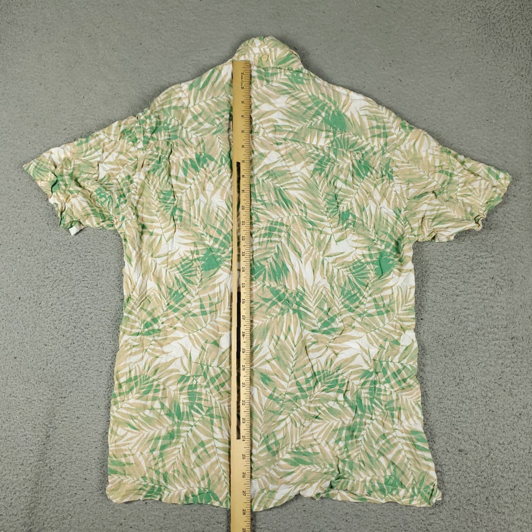 Vintage Kenny Flowers Shirt Mens Medium Beige Floral Button-Up Rayon Limited Edition Size US M / EU 48-50 / 2 - 4 Thumbnail