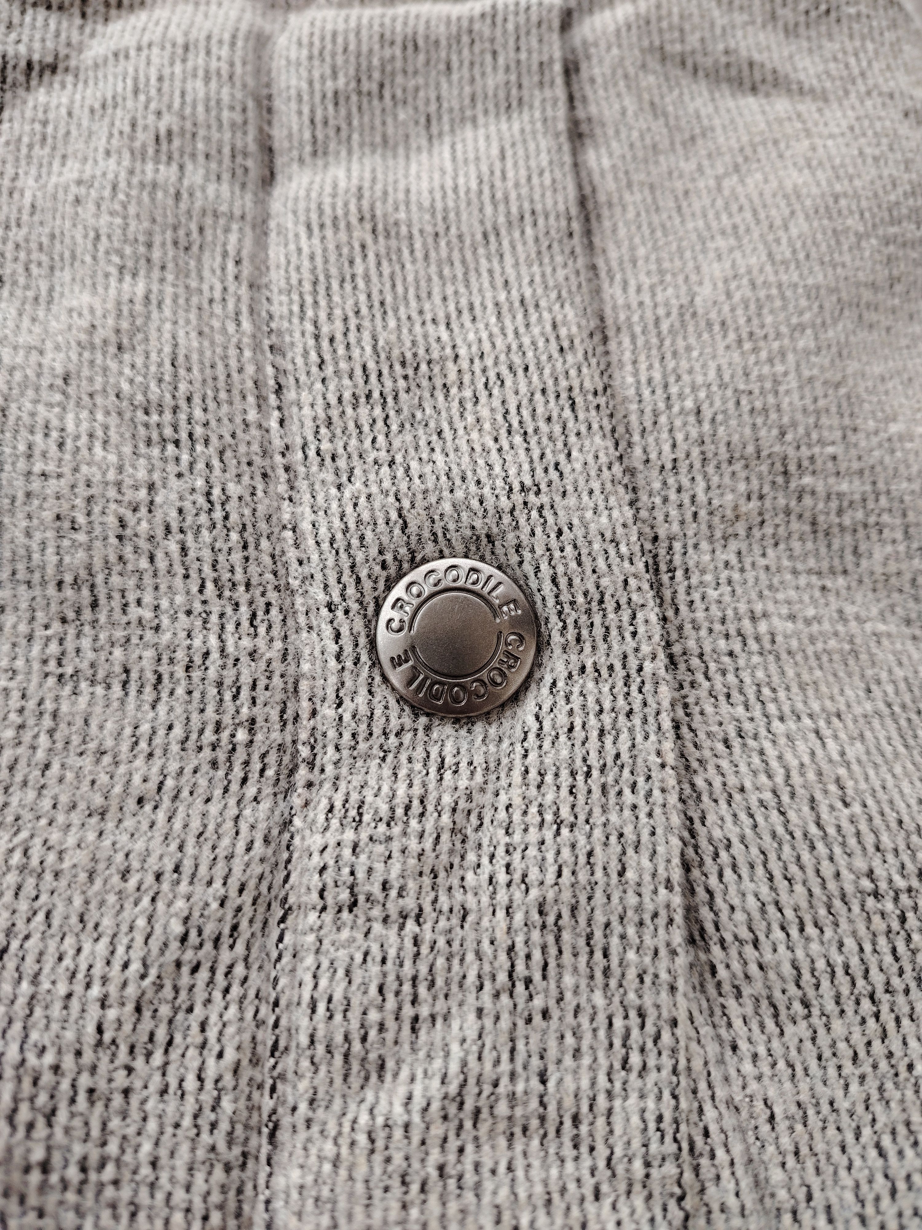 Japanese Brand × Vintage Vintage Crocodile Fleece Jacket by Pontetorto Italy Size US L / EU 52-54 / 3 - 5 Thumbnail