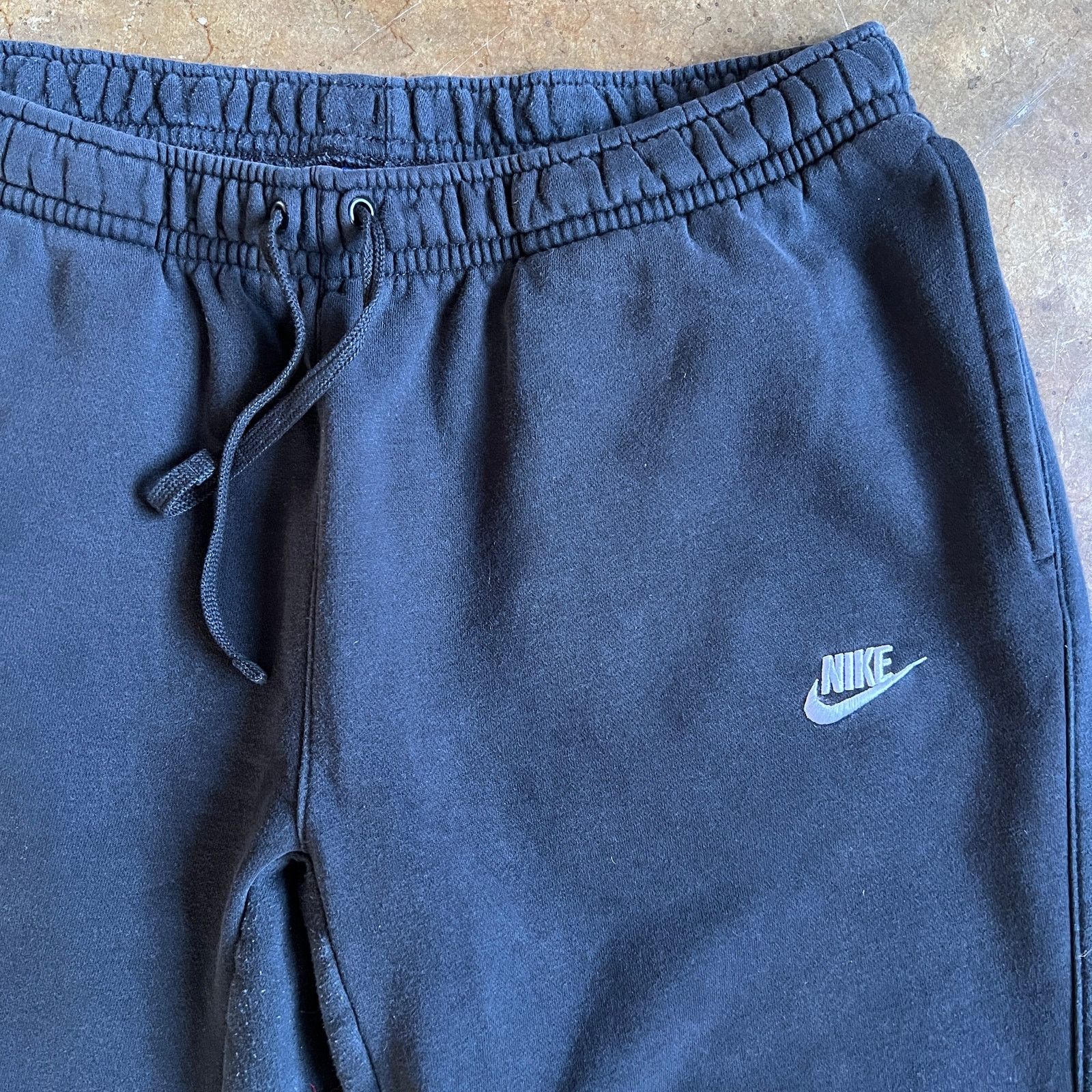 Nike VTG 80s Nike Blue Label Men's Black Sweatpants XL Size US 36 / EU 52 - 1 Thumbnail