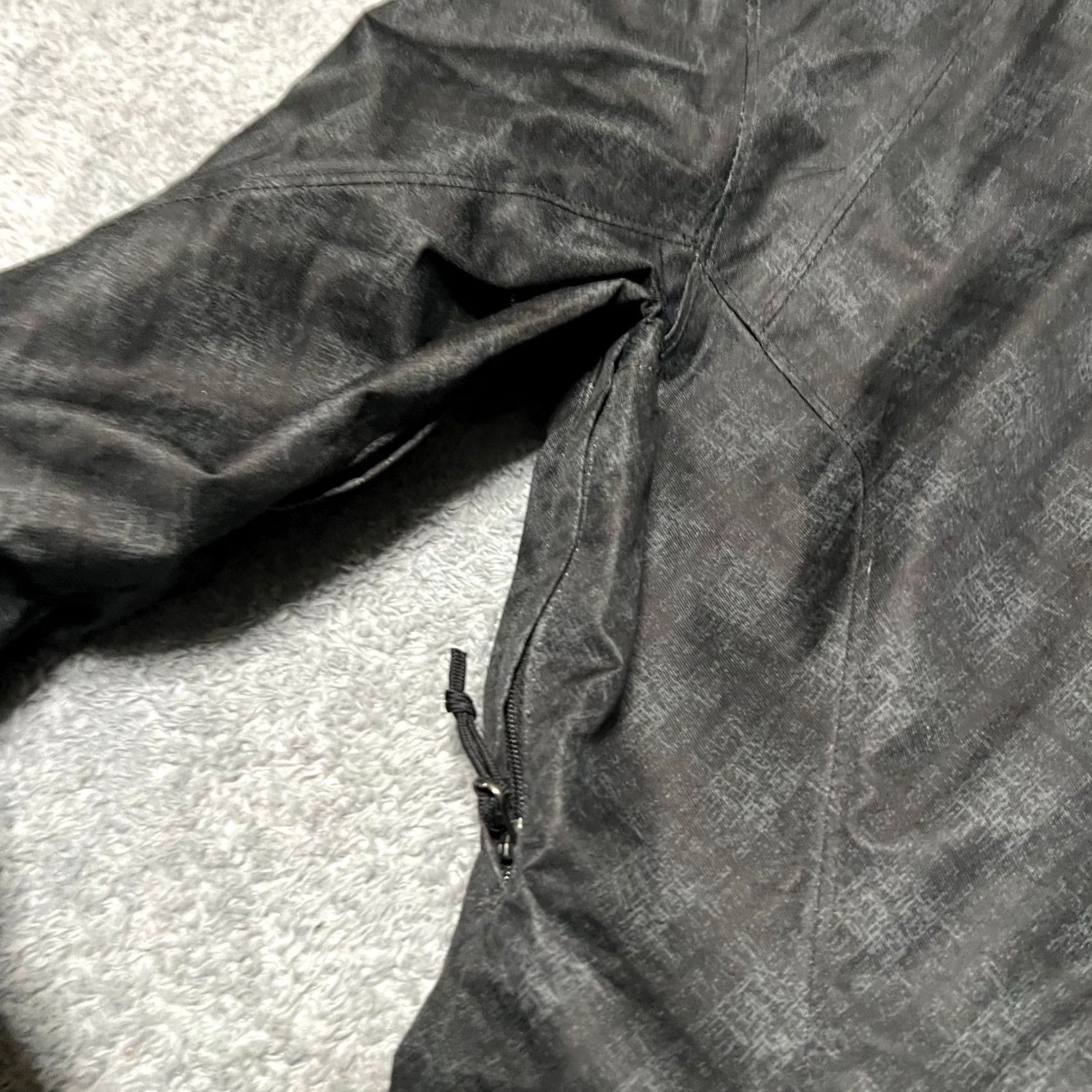 Rains Columbia Jacket Womens Medium Black Gray Nylon Rain Coat Shell Jacket M Women Black Gray Nylon Rain Coat Size M / US 6-8 / IT 42-44 - 4 Thumbnail