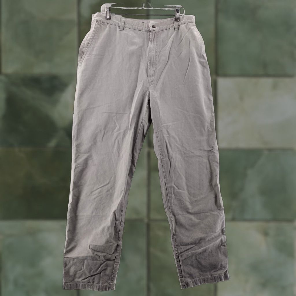 Vintage Columbia Mens Pants 36 Beige Khaki Straight Leg Canvas Outdoor Regular Pants Mens Size US 36 / EU 52 - 1 Thumbnail
