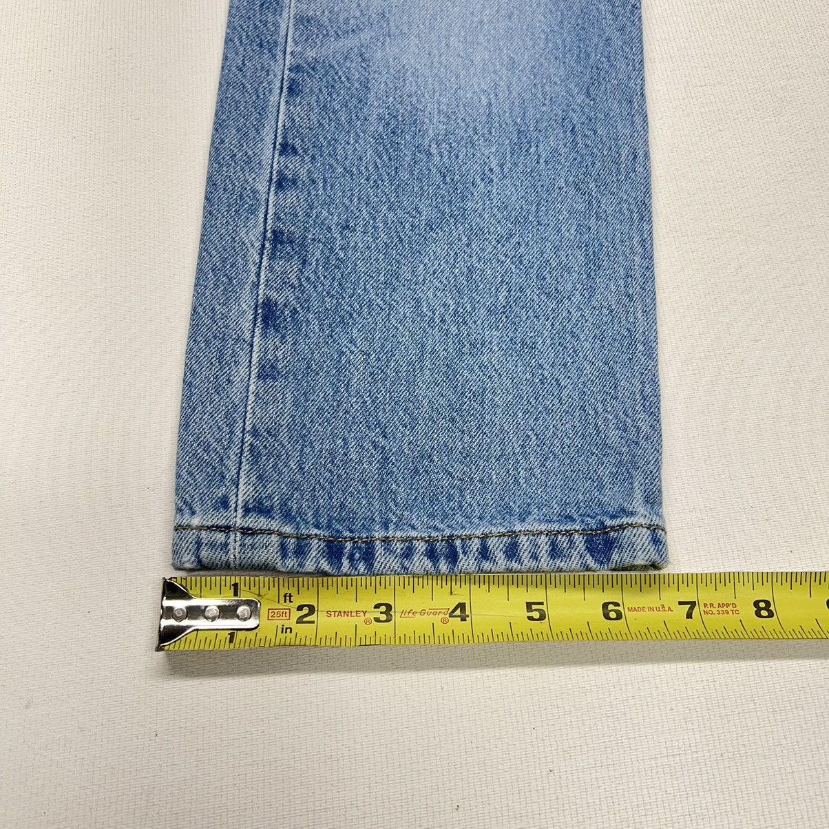 Levi's Levis Premium Jeans Blue 501 Straight Original Denim Ripped Size 25" / US 0 / IT 36 - 21 Thumbnail