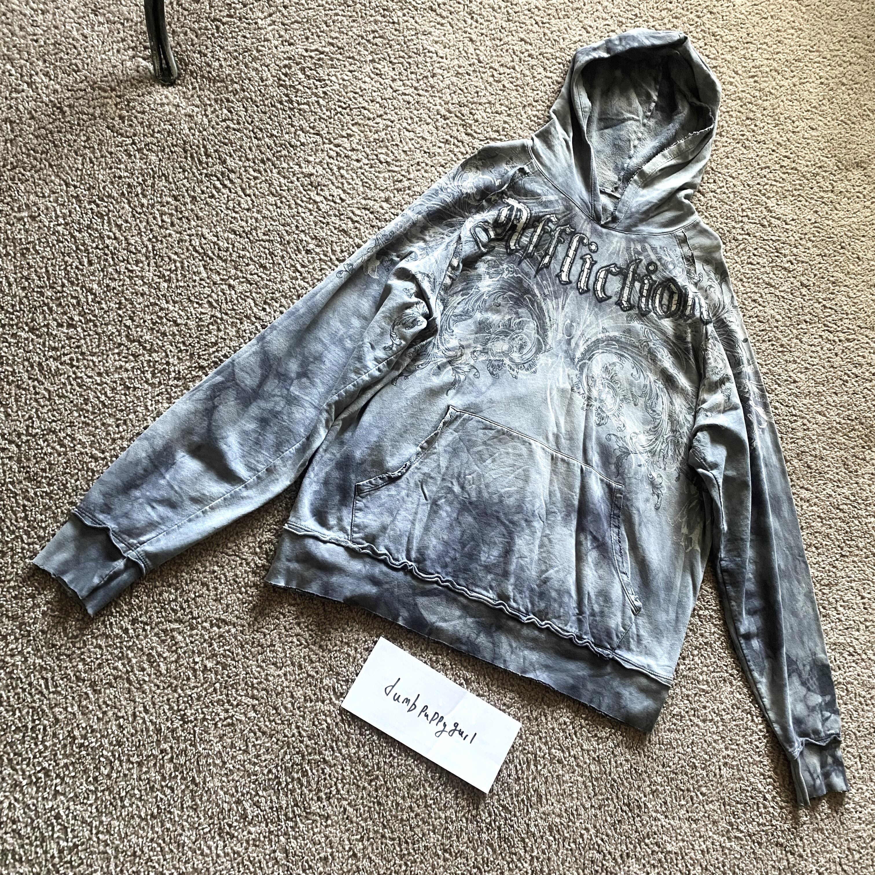 Affliction vintage grail pullover hoodie