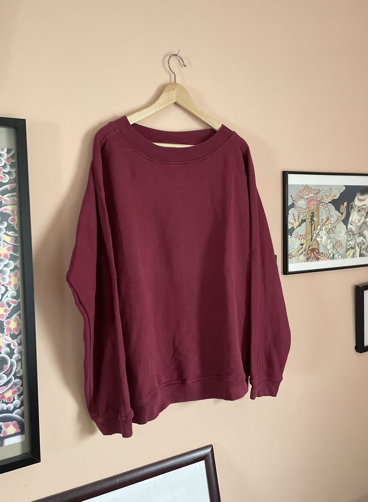 Represent Clo. Represent premium boxy fit raglan crewneck Size US L / EU 52-54 / 3 - 1 Thumbnail