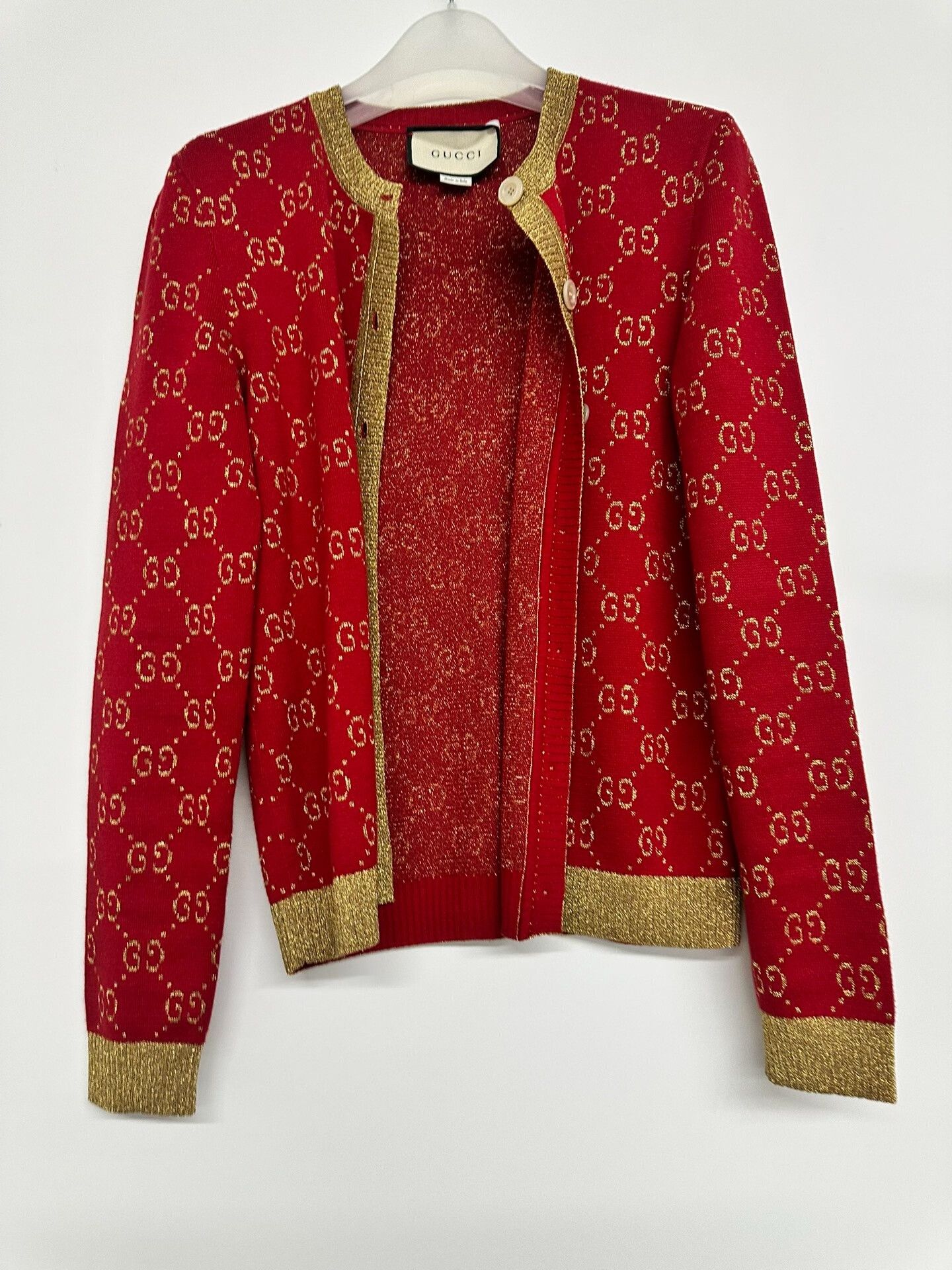 Gucci Gucci All-Over Print Coat Size S / US 4 / IT 40 - 1 Thumbnail