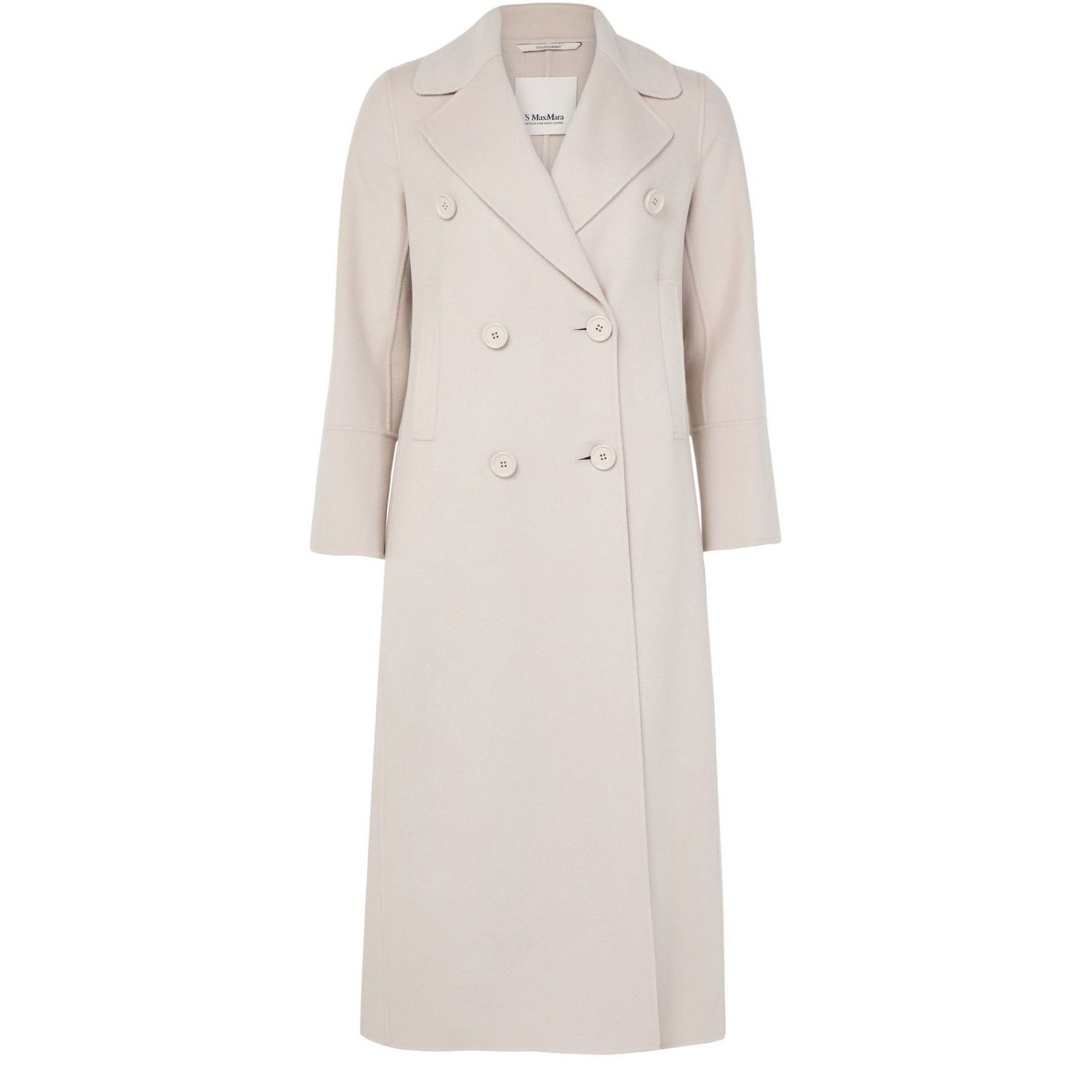 S MAX MARA SAND Wool Coat New & Authentic (Women's size:IT 4