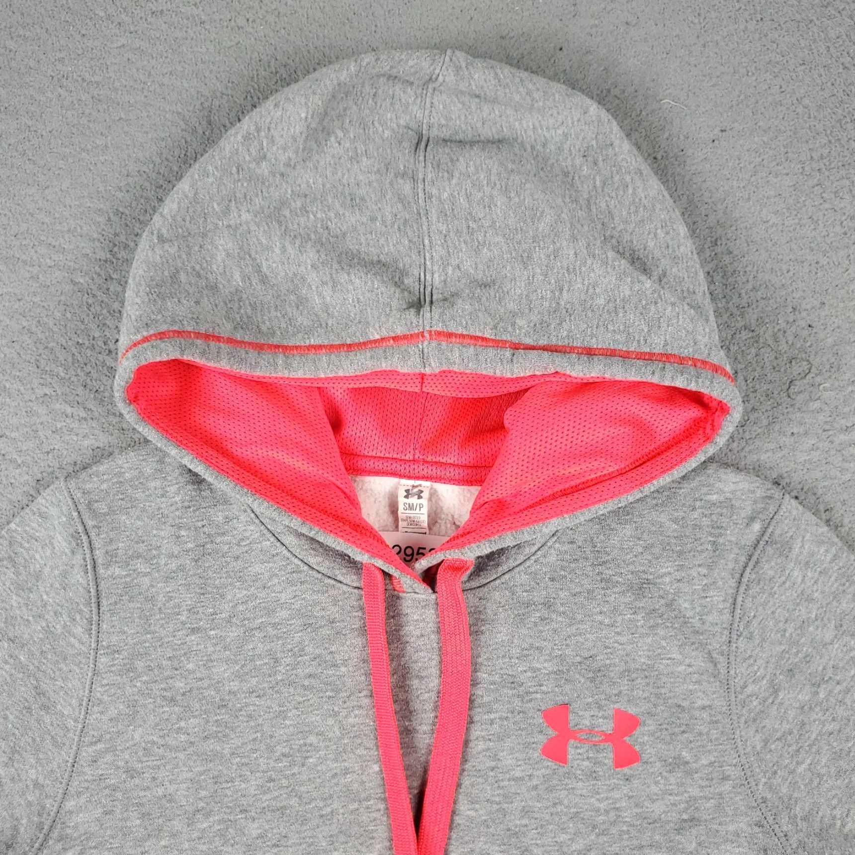 Under Armour Under Armour Hoodie Womens Small Gray Pullover Sweatshirt Sweatshirt Hoodie Size S / US 4 / IT 40 - 3 Thumbnail