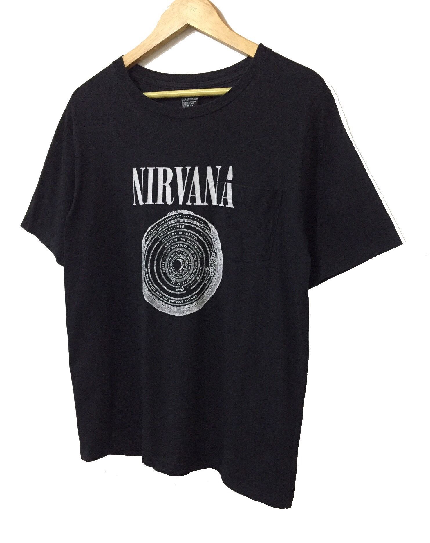 Number (N)ine NUMBER (N)INE VESTIBULE NIRVANA GRUNGE JAPAN TSHIRT Size US L / EU 52-54 / 3 - 2 Thumbnail