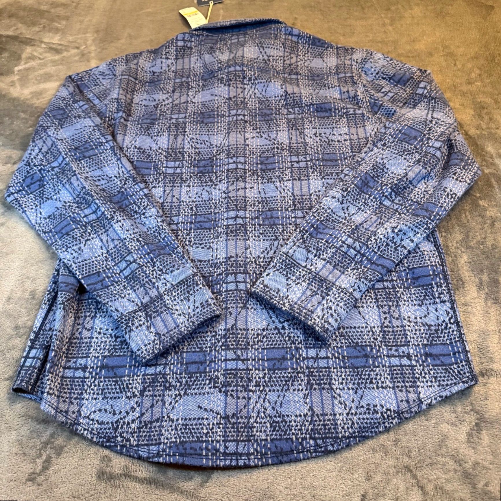 Tommy Bahama Tommy Bahama Indigo Palms Plaid Shirt Button-Up Blue Mens Medium NWT Long Sleeve Casual Beach Resort Pocketed Size US M / EU 48-50 / 2 - 6 Thumbnail