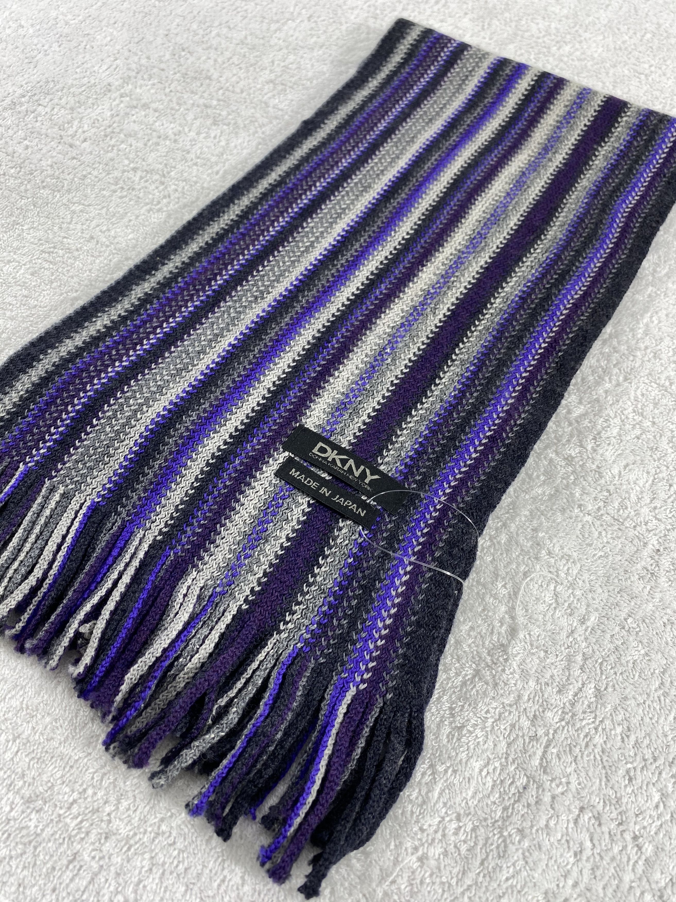 DKNY Vintage DKNY Scarf/Muffler/Neckwear MF799 Size ONE SIZE - 3 Thumbnail