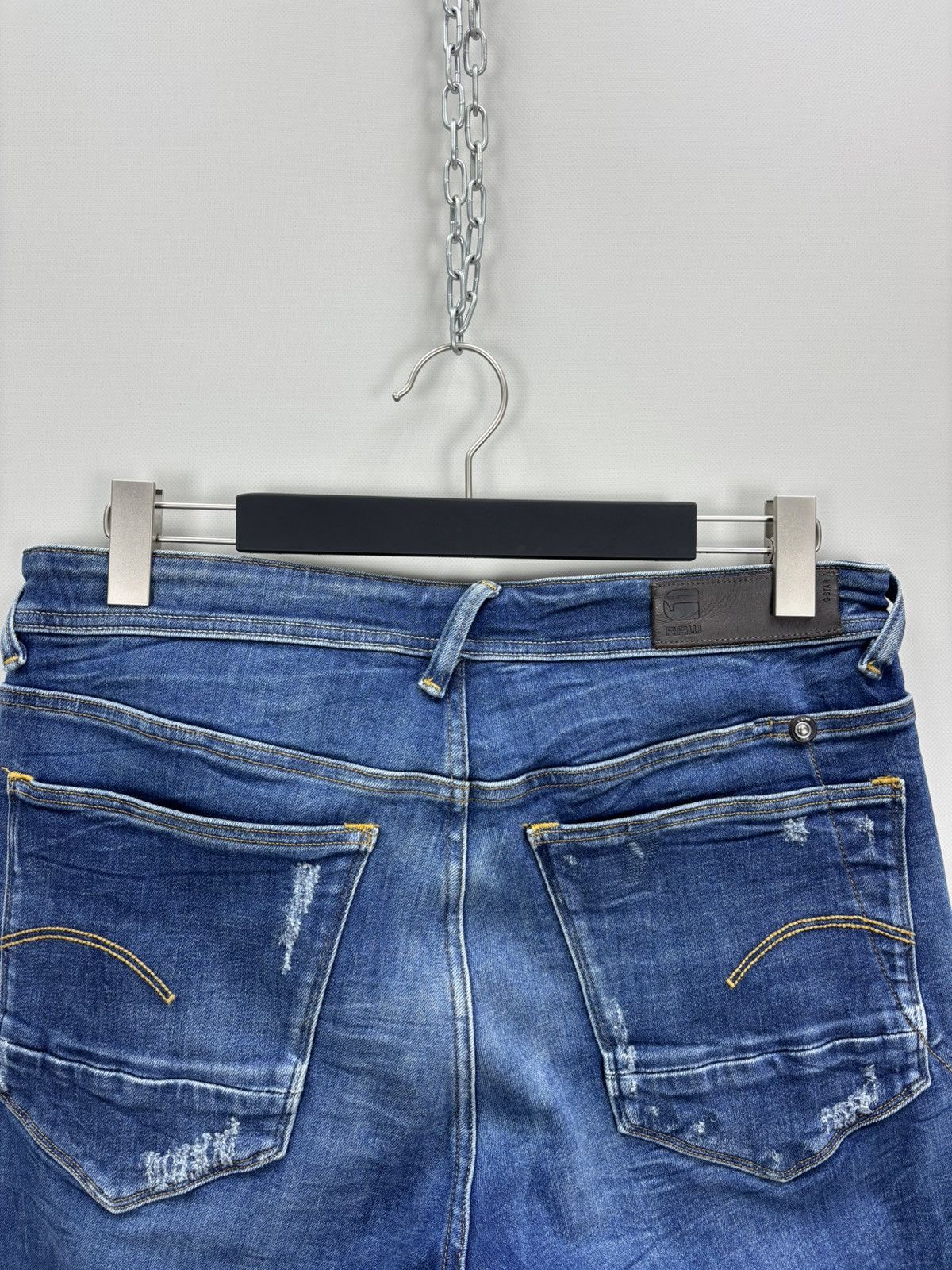 G-Star Mens jeans G Star Raw Size 34 Color Blue Size US 34 / EU 50 - 8 Thumbnail