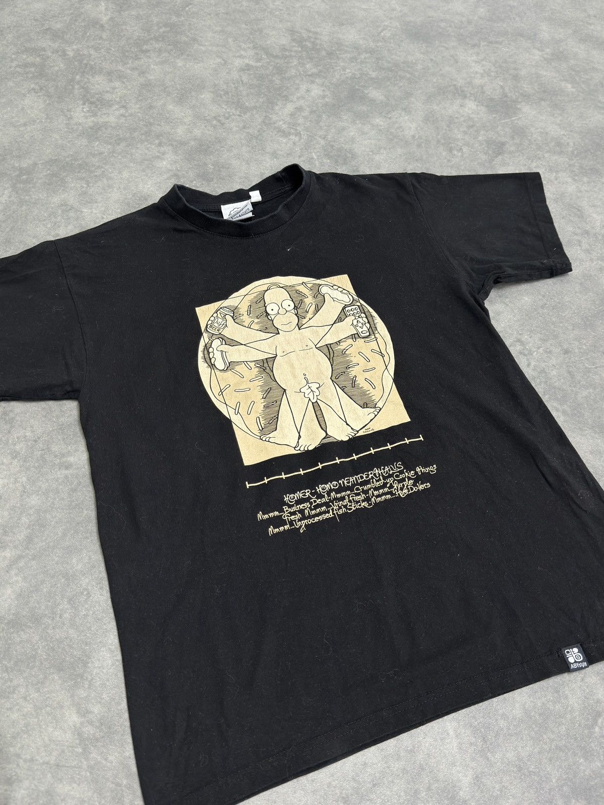 The Simpsons The Simpsons Homer Vitruvius Vintage T- Shirt Tee Size US S / EU 44-46 / 1 - 2 Thumbnail