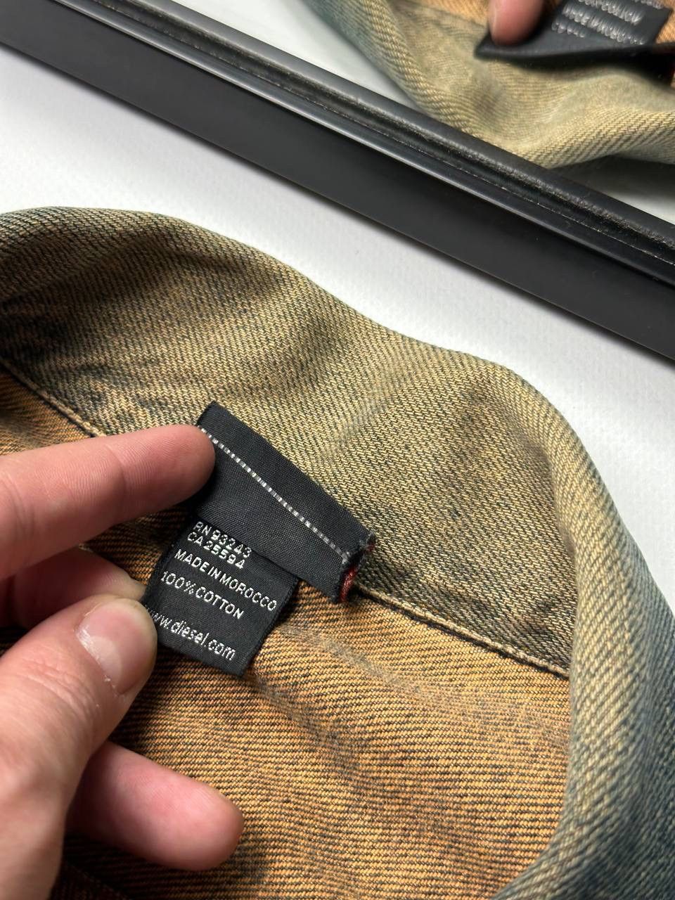 Diesel Diesel 00s Vintage Japanese Streetwear Washed Boxy Jacket🔥 Size M / US 6-8 / IT 42-44 - 8 Thumbnail