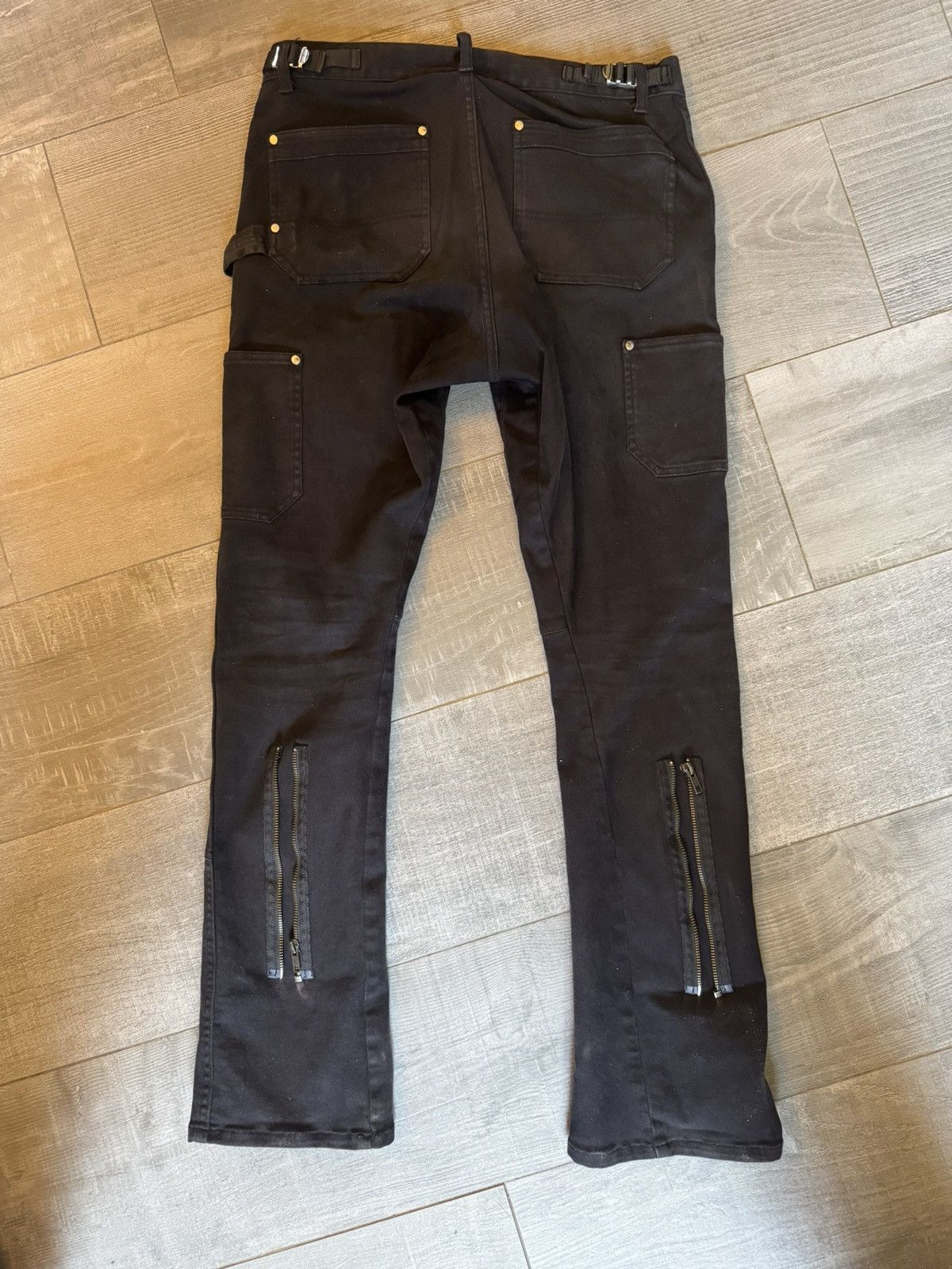 Vuja De Vuja De Workpant back zip black Size US 32 / EU 48 - 2 Thumbnail