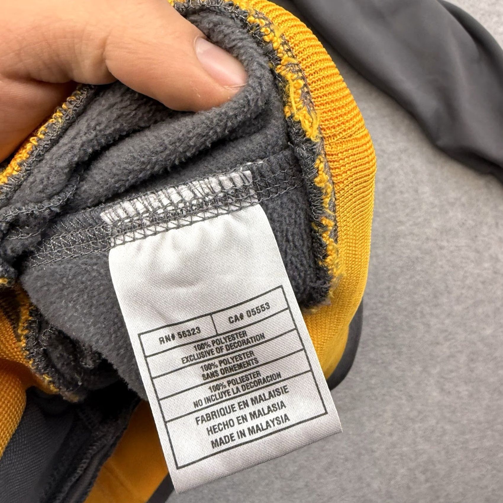Nike Nike Full Zip Track Jacket XL Yellow Gray Vintage Y2K 00s Athletic Mens Jacket Size US M / EU 48-50 / 2 - 7 Thumbnail