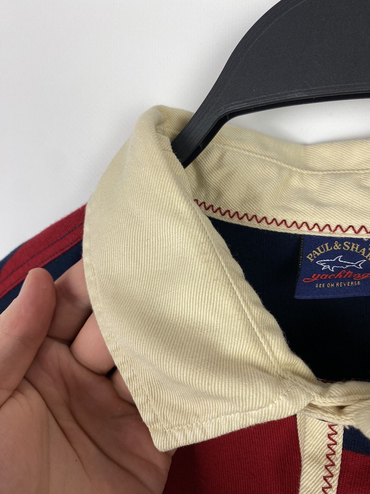 Paul & Shark Paul&Shark Yachting Striped Rugby Shirt Size US XXL / EU 58 / 5 - 6 Thumbnail