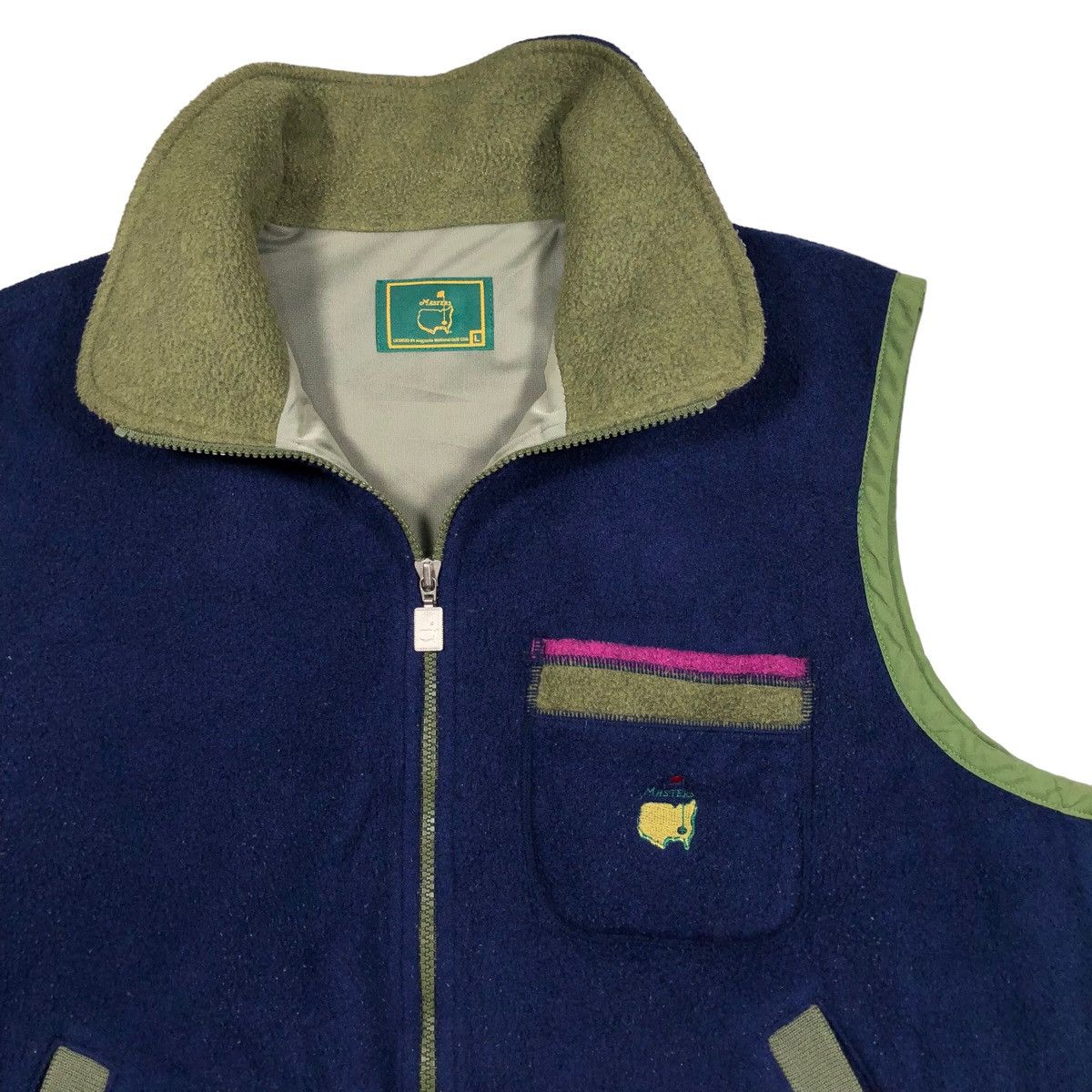 The Masters 90s Masters Augusta Fleece Vest Size US L / EU 52-54 / 3 - 4 Thumbnail