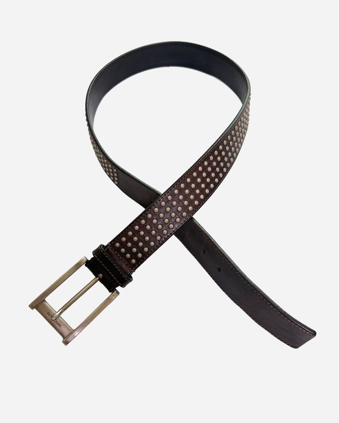 Dior × Hedi Slimane Dior Homme S/S07 Studded Buckle Belt | Grailed