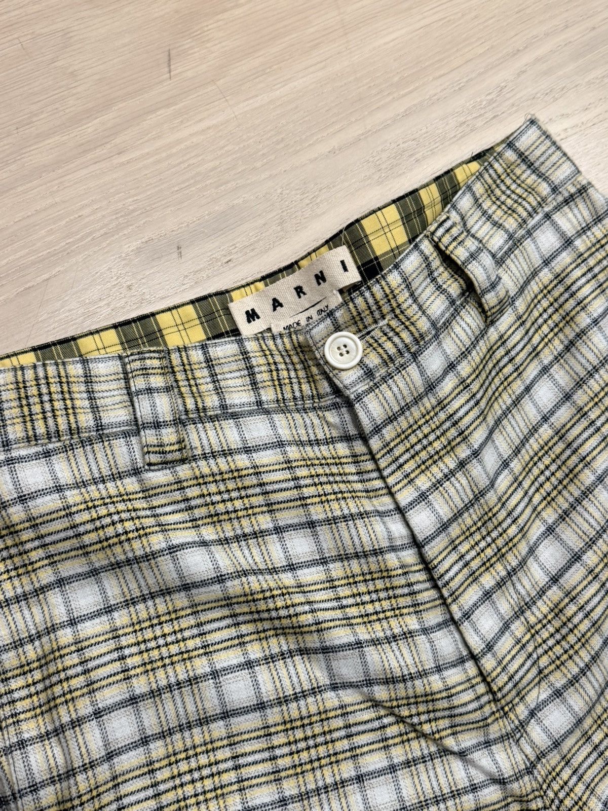 Marni Marni Checker Pants Size US 38 / EU 54 - 2 Thumbnail