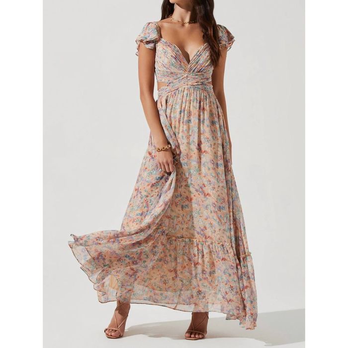 marli cut waist midi