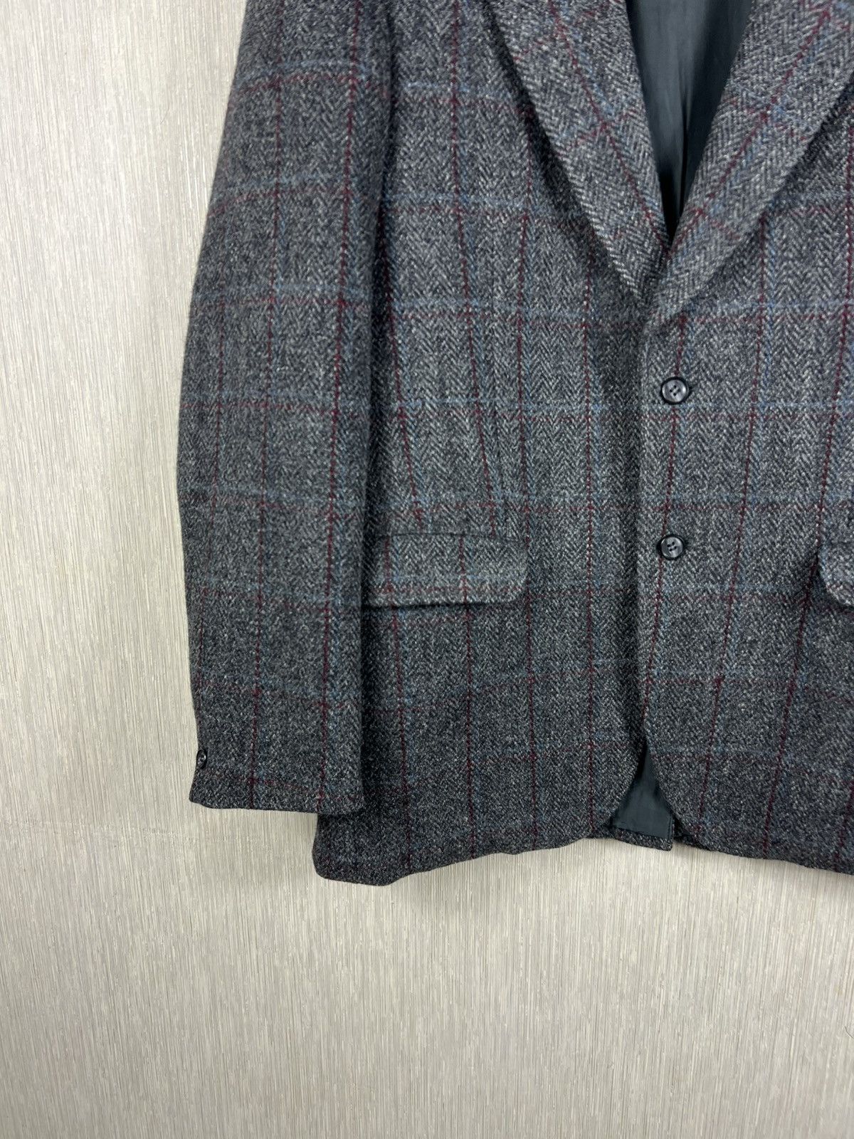 Harris Tweed Vintage 90s Harris Tweed wool light checked blazer jacket Size US L / EU 52-54 / 3 - 7 Thumbnail