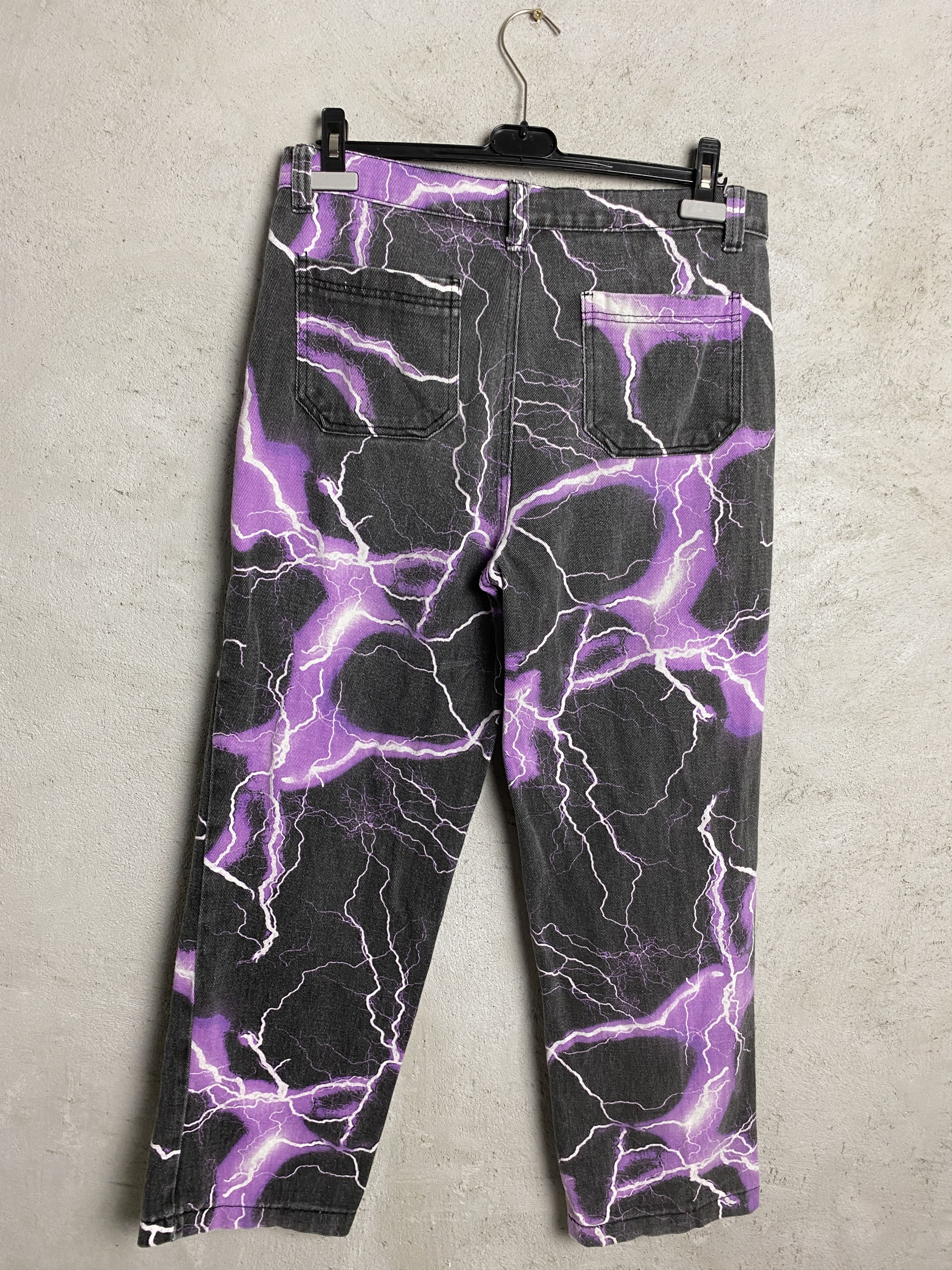 Jaded London Jaded London lightning pants denim y2k 00s Size US 32 / EU 48 - 3 Thumbnail