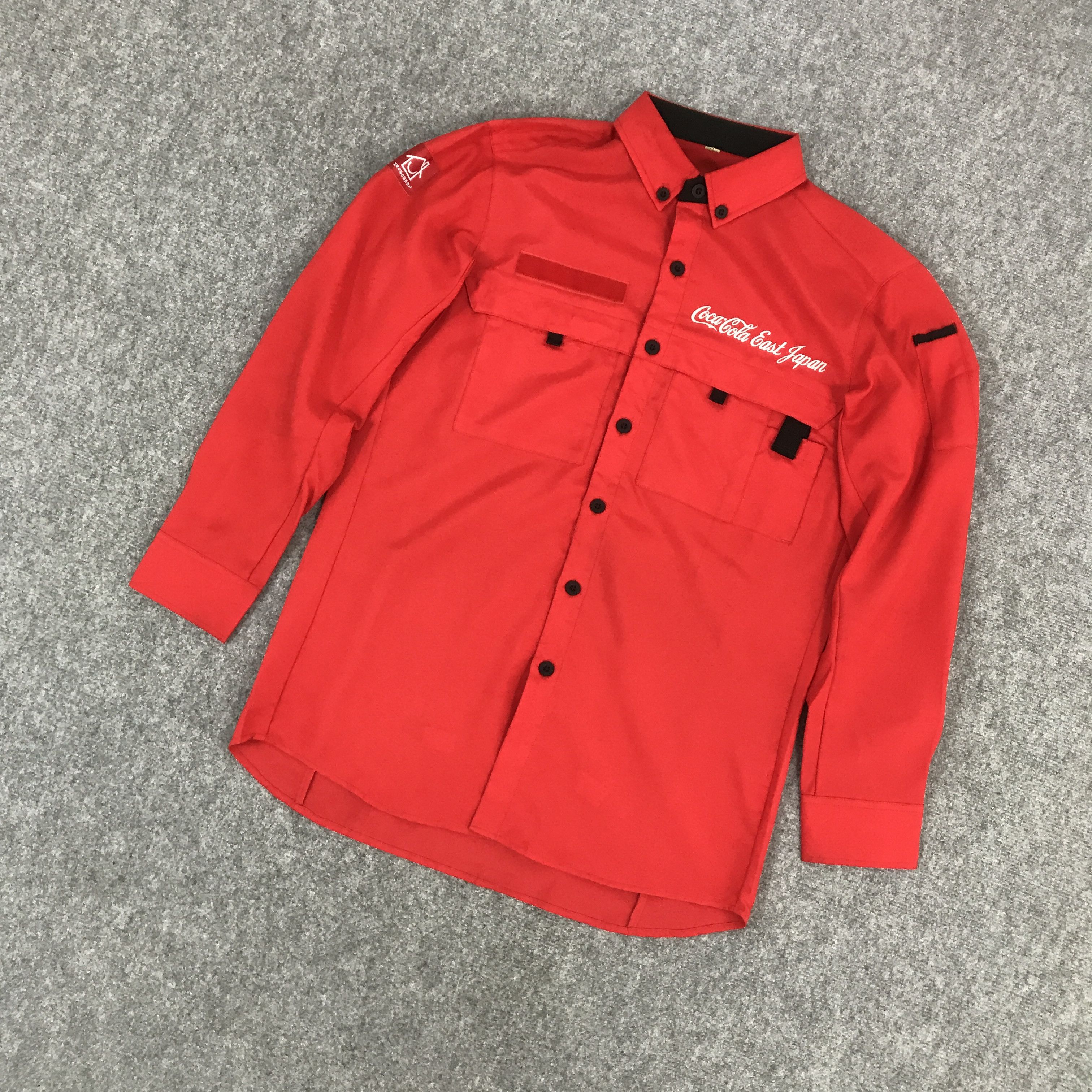 Coca Cola × Japanese Brand VTG 90s COCA-COLA EAST JAPAN BUTTON UP SHIRT LONG SLEEVE Size US L / EU 52-54 / 3 - 5 Thumbnail