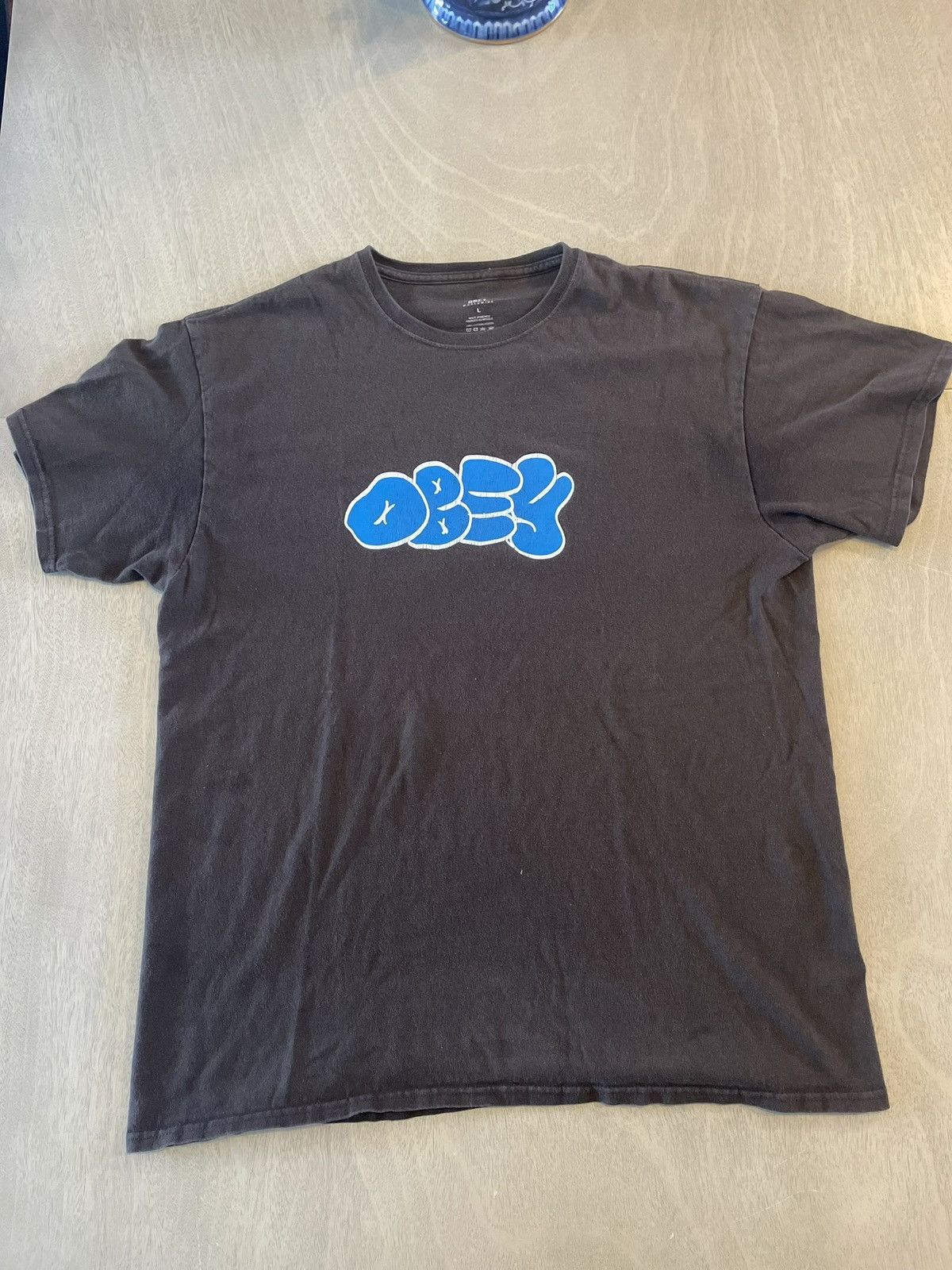 Obey Obey graffiti shirt Size US L / EU 52-54 / 3 - 3 Thumbnail