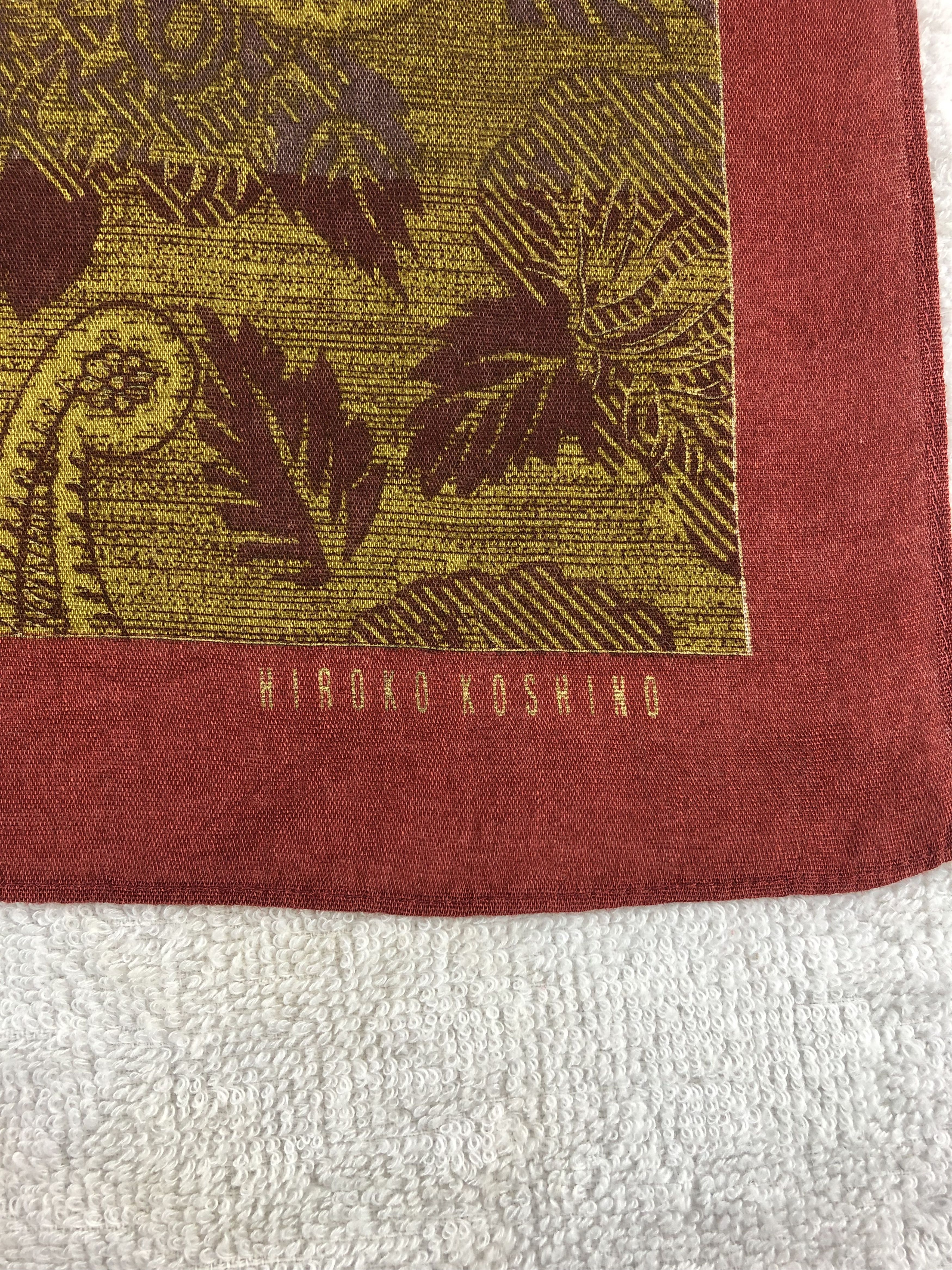 Hiroko Koshino Homme Hiroko Koshino Handkerchief / Bandana / Neckerchief Size ONE SIZE - 5 Thumbnail