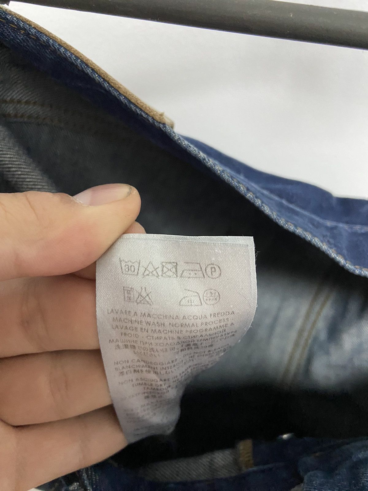 Alexander McQueen × Vintage Alexander McQueen Vintage jeans pants pocket Logo luxury Size US 32 / EU 48 - 9 Thumbnail