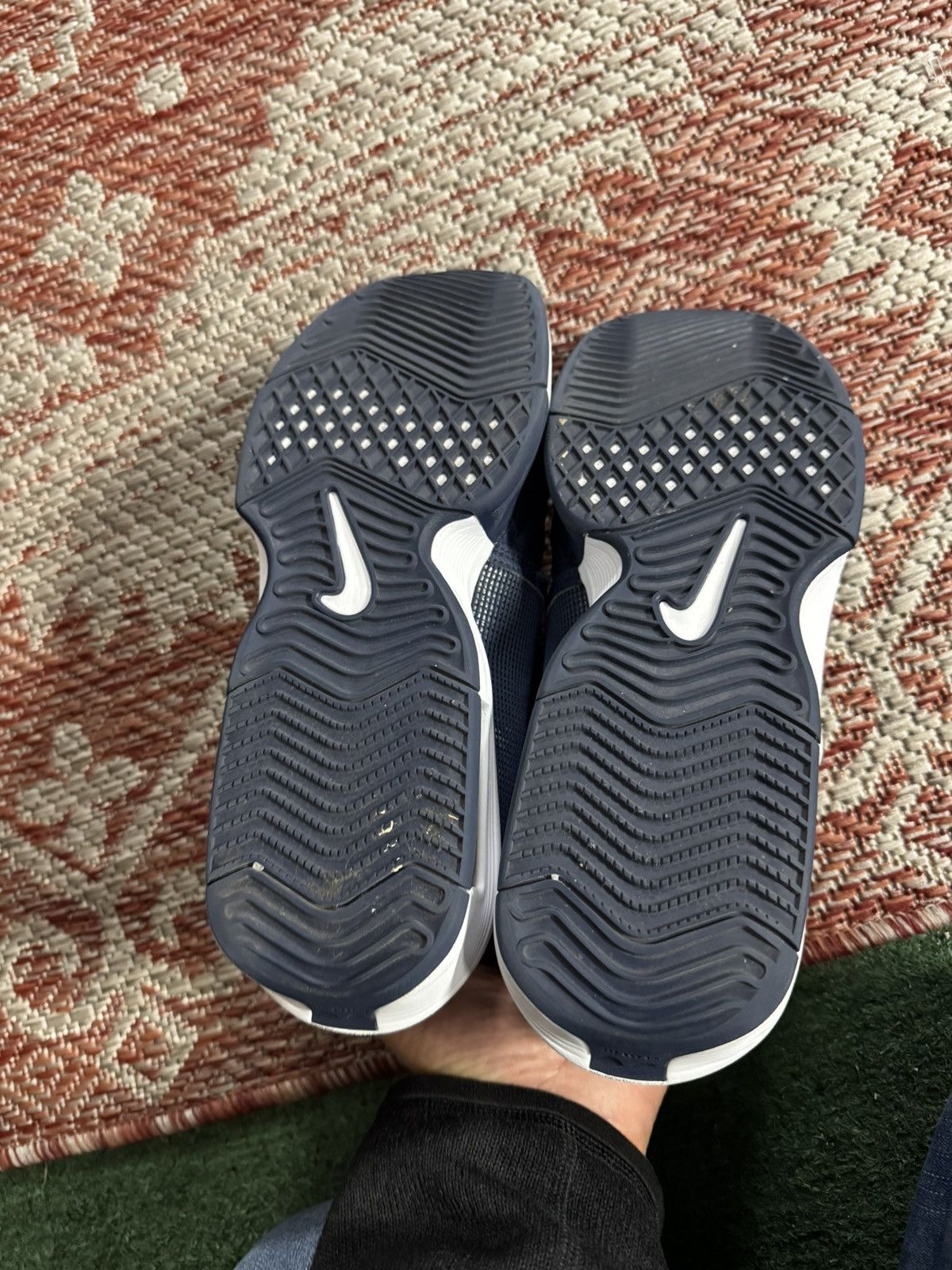 Nike Nike LeBron Witness 8 TB Sz 10 Used Navy No Box Size US 10 / EU 43 - 4 Thumbnail
