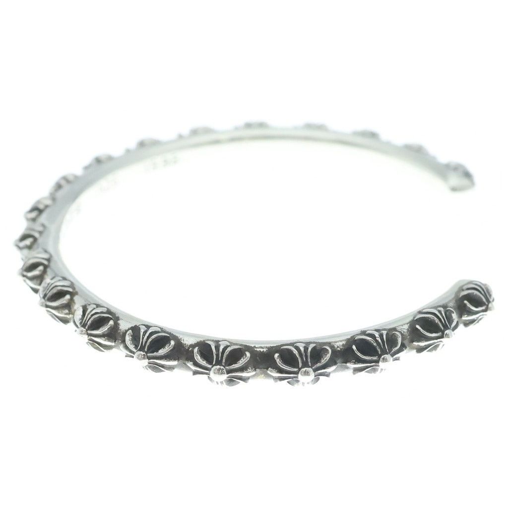 Chrome Hearts CHROME HEARTS Cross Band Bangle Bracelet Silver Size ONE SIZE - 4 Thumbnail
