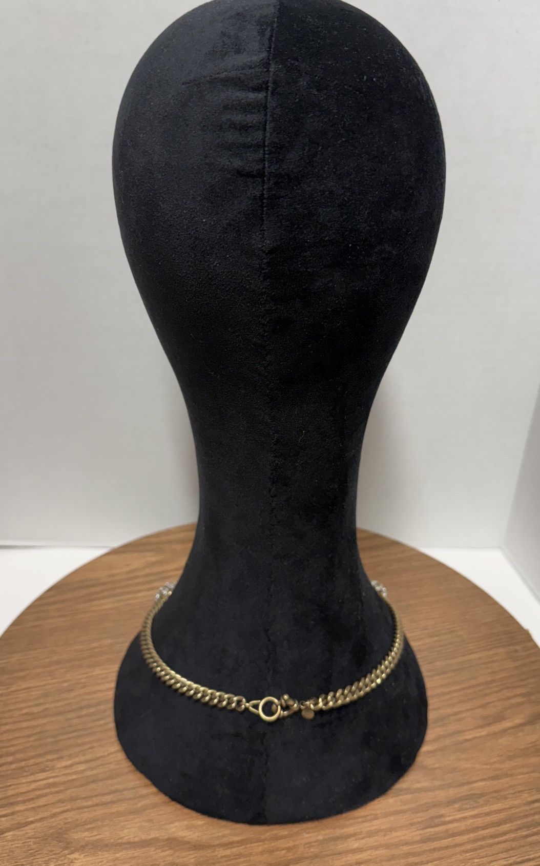 J.Crew J.Crew Vtg Gold Round Crystal Medallions Statement Necklace Size ONE SIZE - 5 Thumbnail