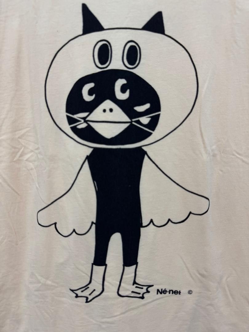 Issey Miyake × Ne-Net Vintage Ne-Net Issey Miyake Cartoon Tee Size US M / EU 48-50 / 2 - 3 Thumbnail