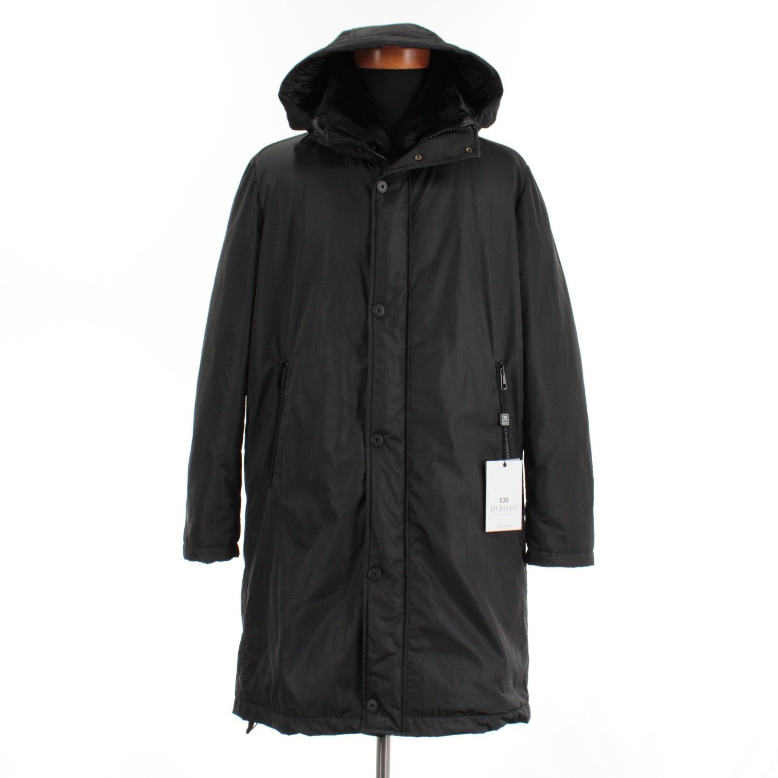 Other Di Bello Coat Size L US In Black Polyester Size US L / EU 52-54 / 3 - 1 Thumbnail