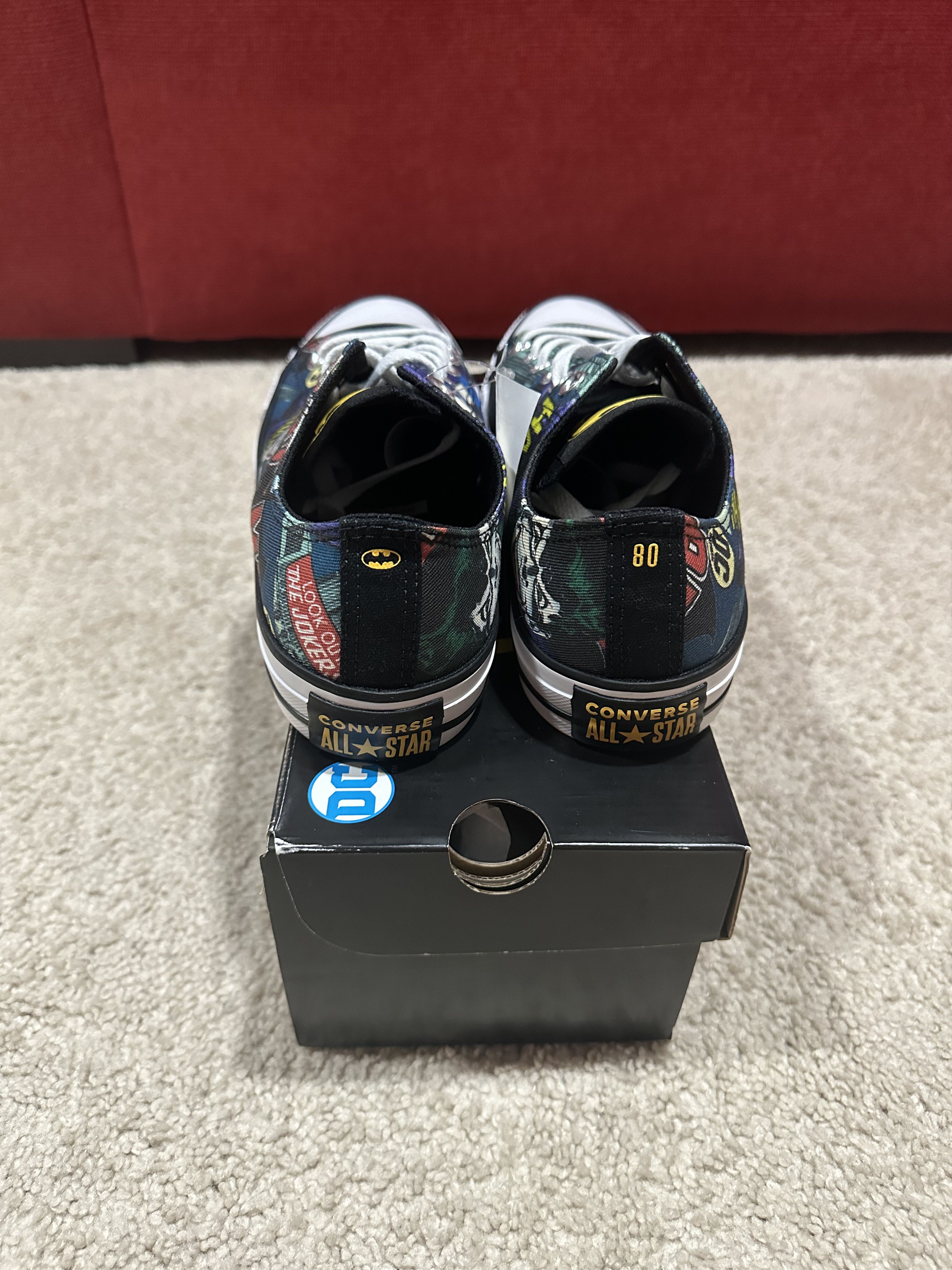 Converse Batman x Converse Chuck Taylor Low 80th Anniversary-Joker Size US 7 / EU 40 - 3 Thumbnail