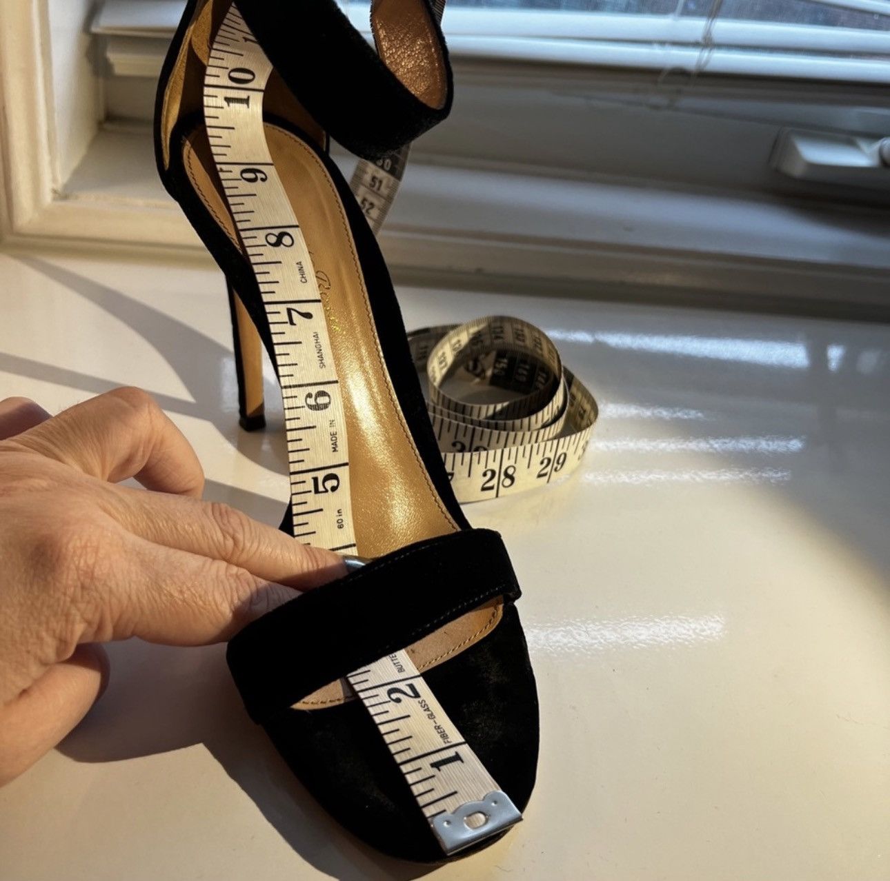Gianvito Rossi GIANVITO ROSSI Black Velvet Sandals Portofino Size US 9 / IT 39 - 10 Thumbnail