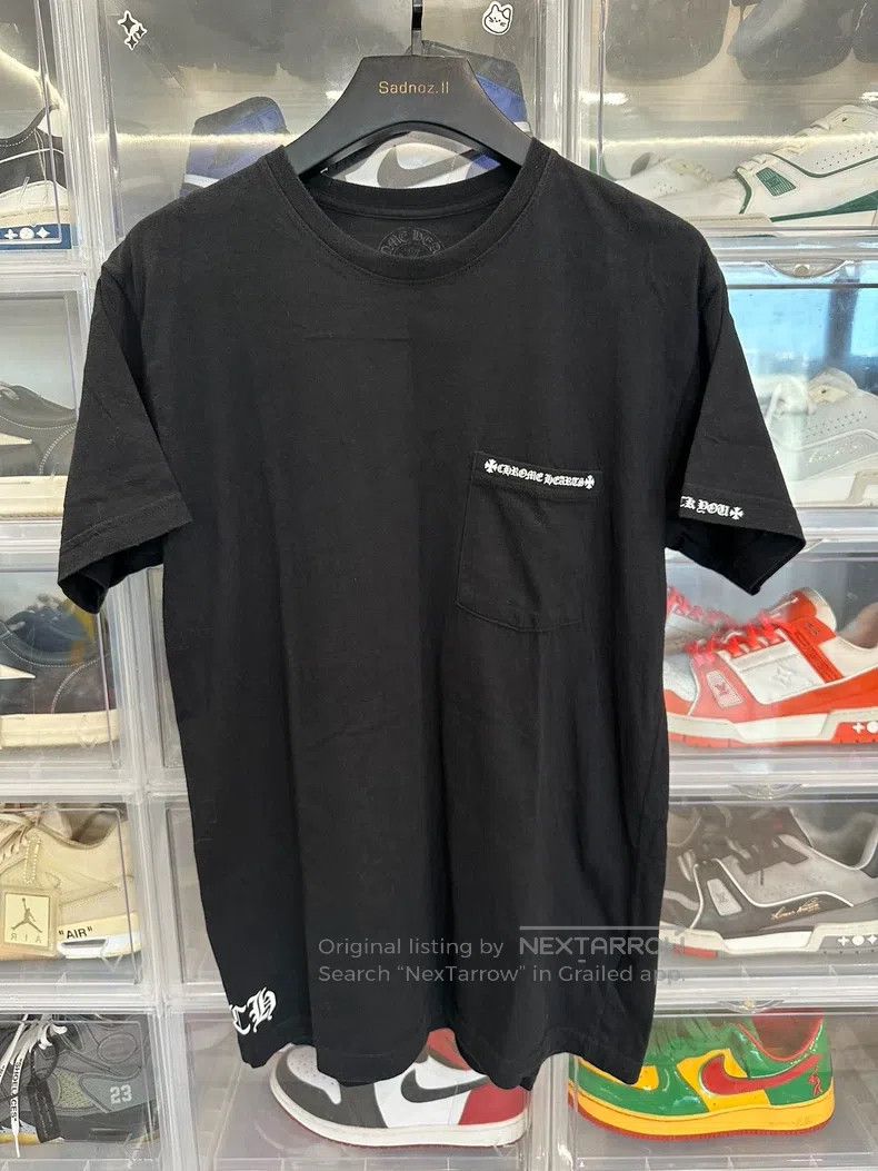 Chrome Hearts CHROME HEARTS Size L Cross Sanskrit black short sleeves Size US L / EU 52-54 / 3 - 1 Thumbnail